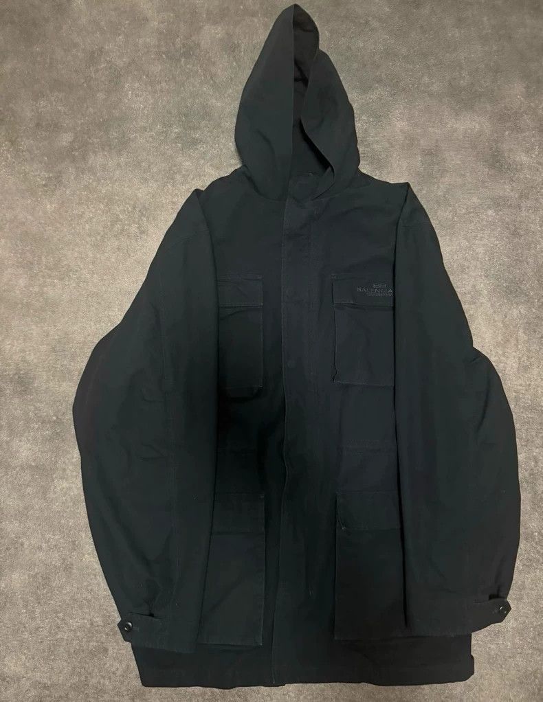 Balenciaga Balenciaga Parker Work Jacket Size US S / EU 44-46 / 1 - 1 Thumbnail