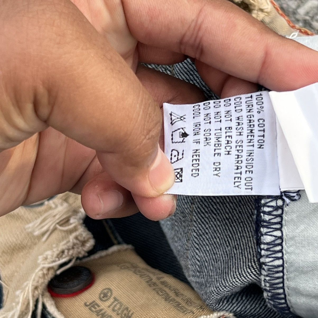If Six Was Nine “TOUGH JEANSMITH” BOHAM MILITARY STYLE DISTRESSED JEANS Size US 36 / EU 52 - 14 Thumbnail
