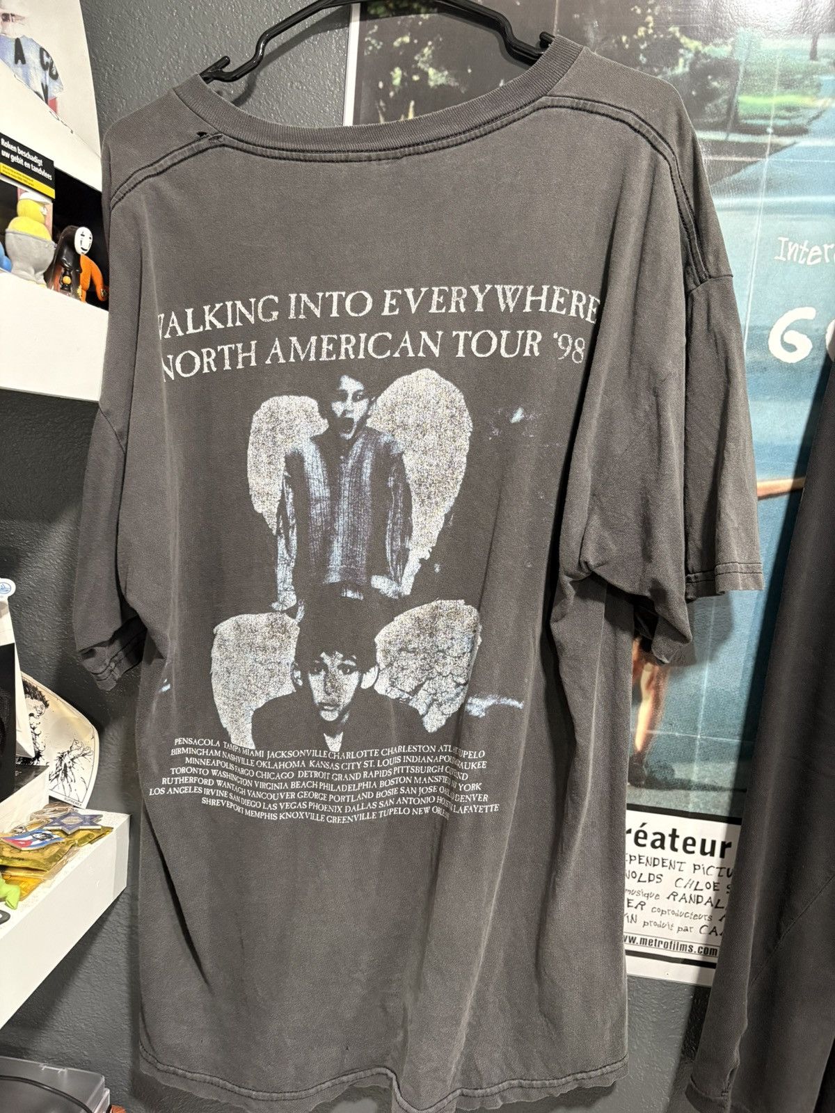 Band Tees Jimmy Page & Robert Plant Walking into Everywhere Tour 1998 Size US XL / EU 56 / 4 - 2 Thumbnail