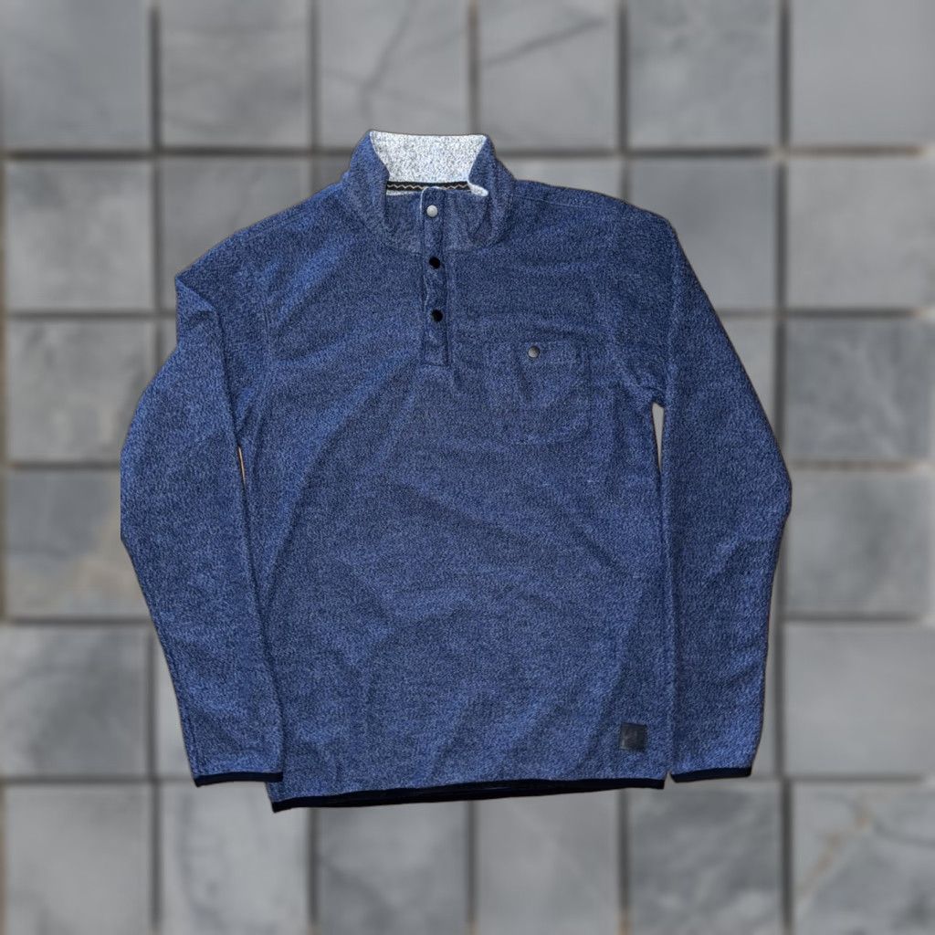 Vintage VINTAGE 1946 Quarter Zip Sweatshirt Blue Small Men 18x25 Pullover Zip Size US S / EU 44-46 / 1 - 1 Thumbnail