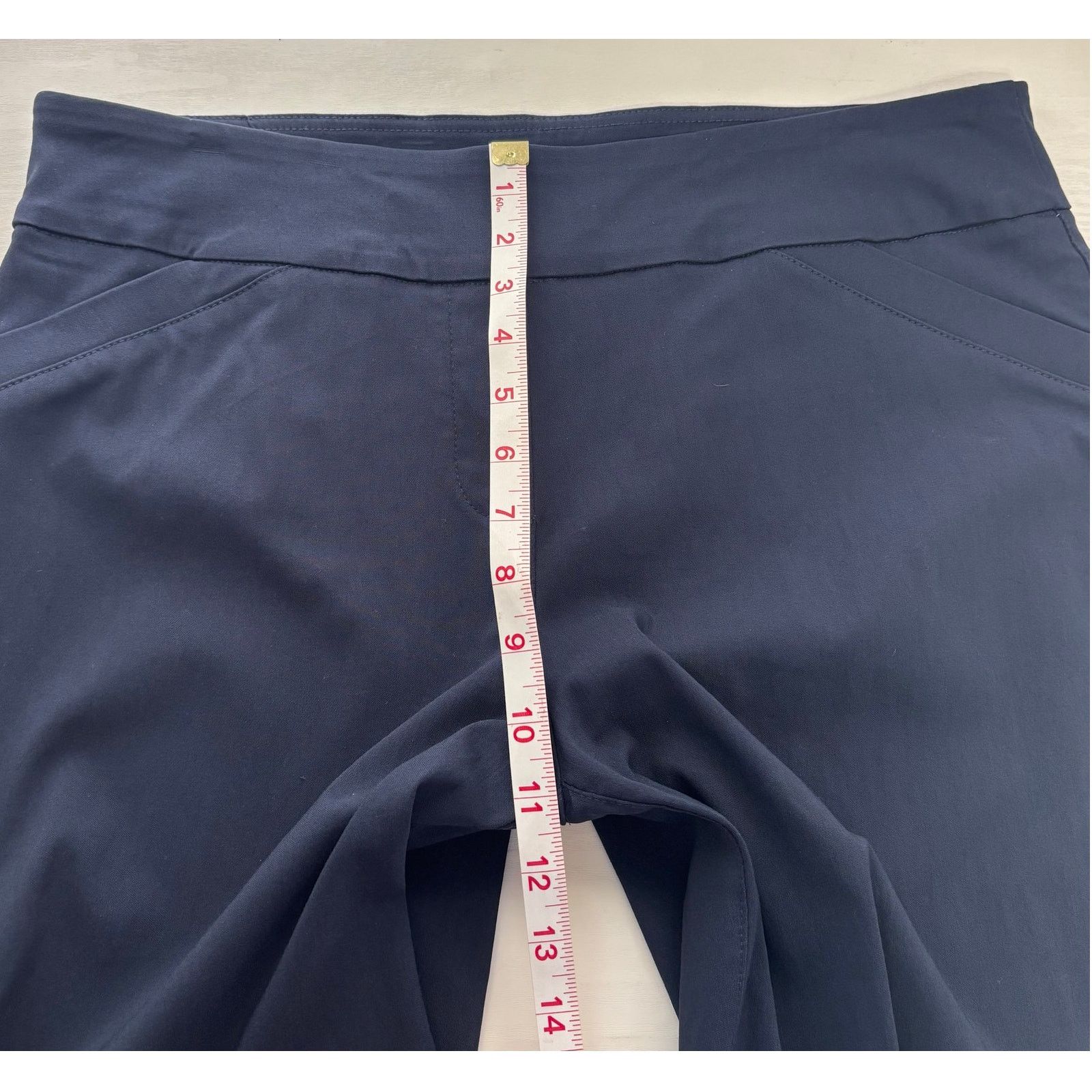 Other Coral Bay Blue Tummy Control Capri Pants 16P Size 38" / US 16 / IT 52 - 4 Thumbnail