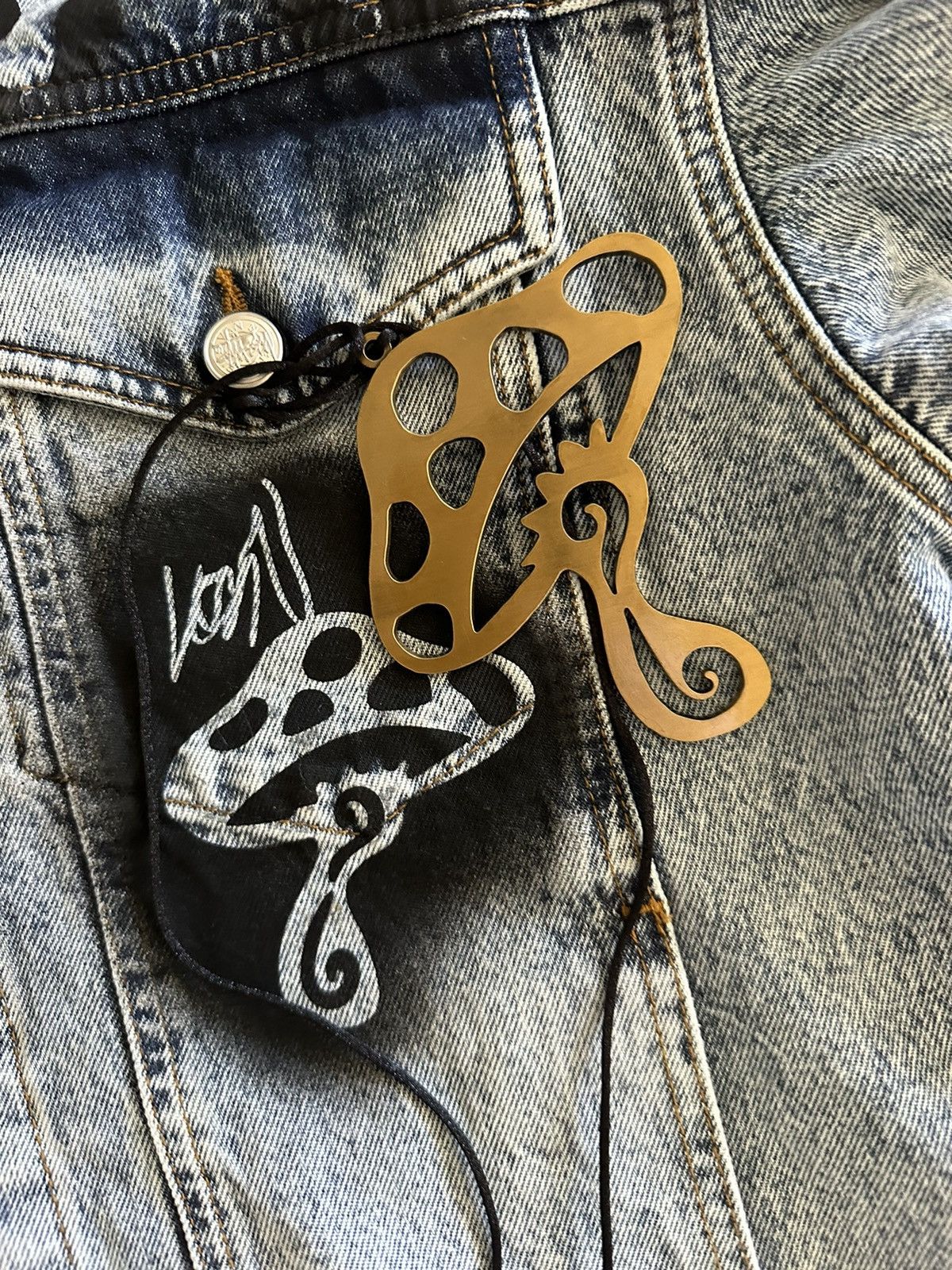 Dries Van Noten × Stussy Dries Van Noten Stussy Denim Jacket Size US L / EU 52-54 / 3 - 5 Thumbnail