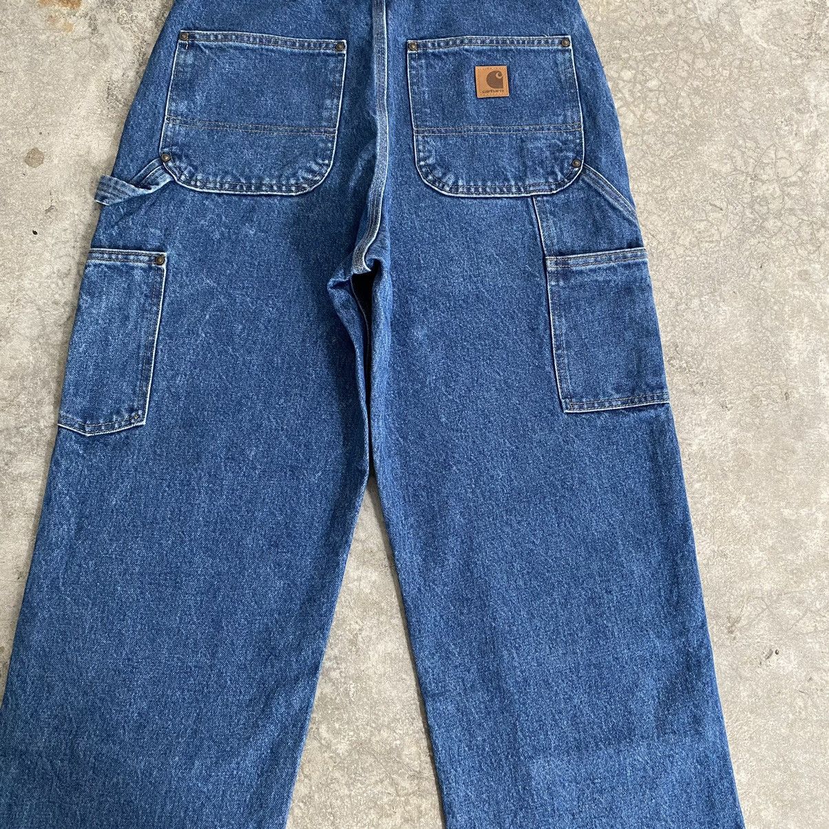 Carhartt Vintage Carhartt Double Knee Carpenter Denim Jeans Size US 31 - 14 Thumbnail