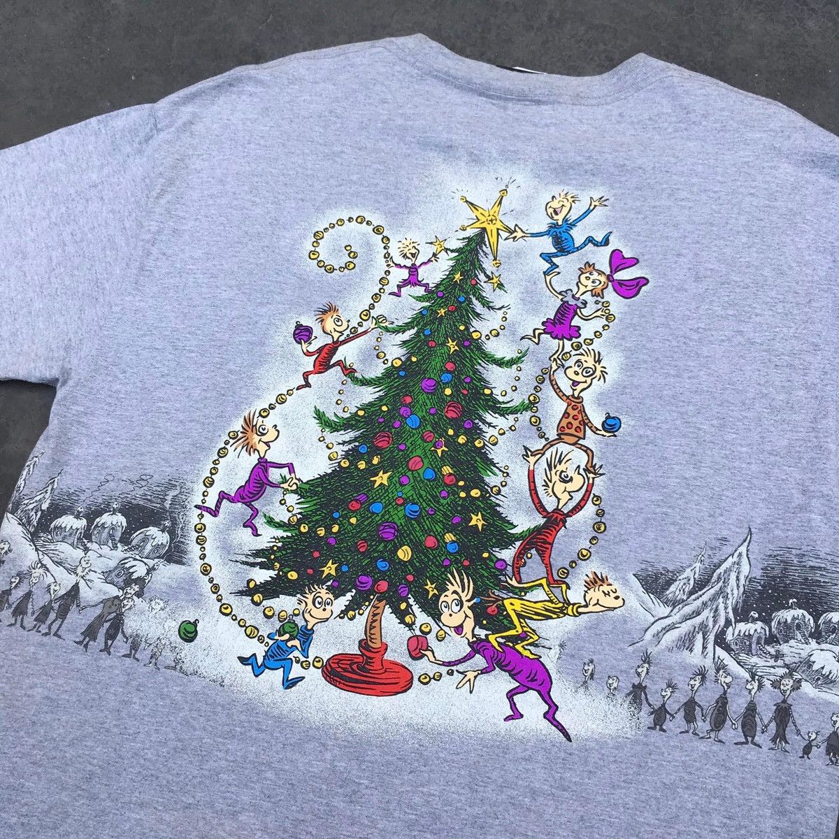 Vintage RARE ‼️ How the Grinch Stole Christmas Size US XL / EU 56 / 4 - 3 Thumbnail