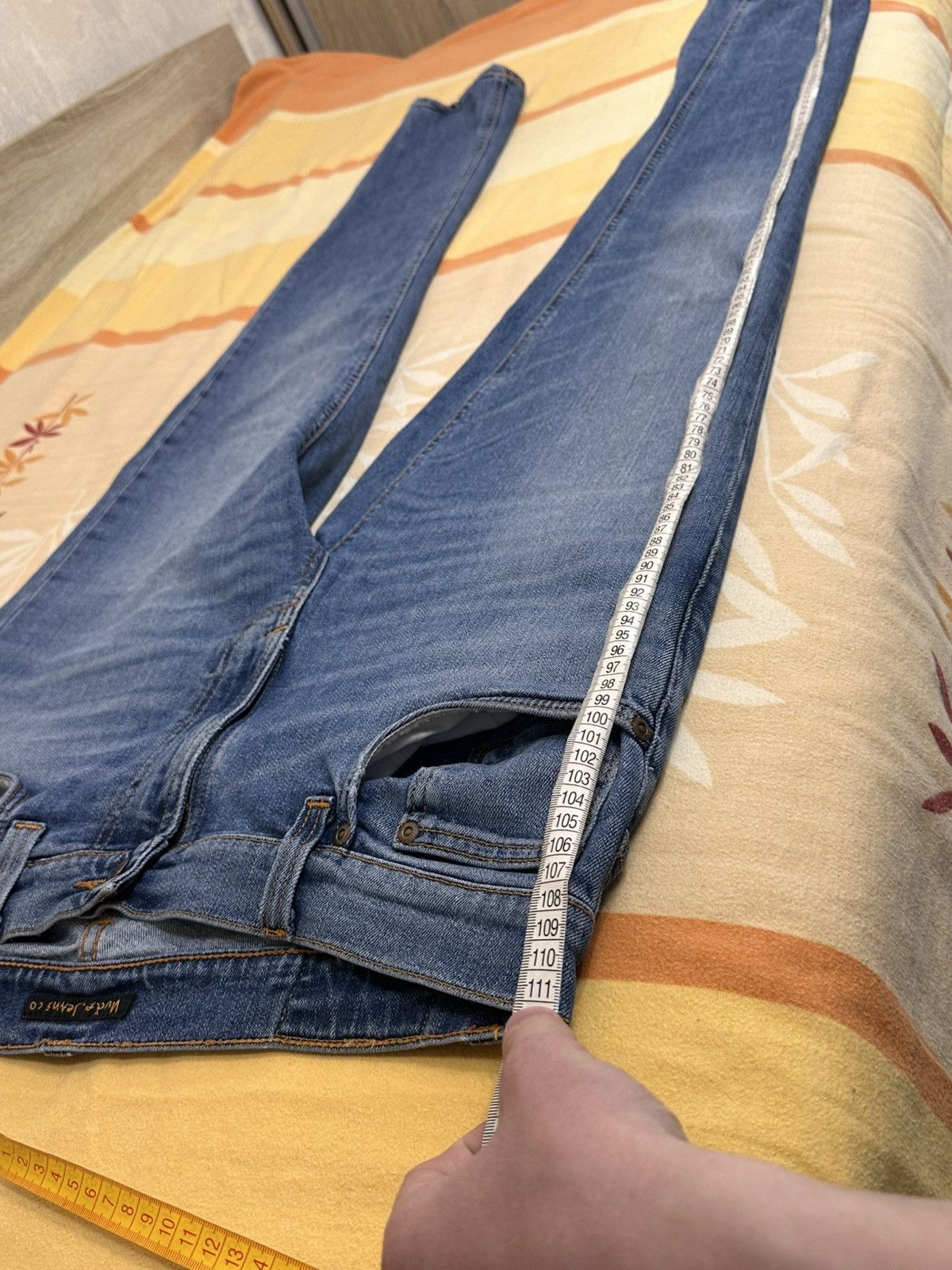 Nudie Jeans 🔥 Nudie Jeans Drim Tim Slim Fit Denim Skinny Jeans Pants Size US 34 / EU 50 - 9 Thumbnail