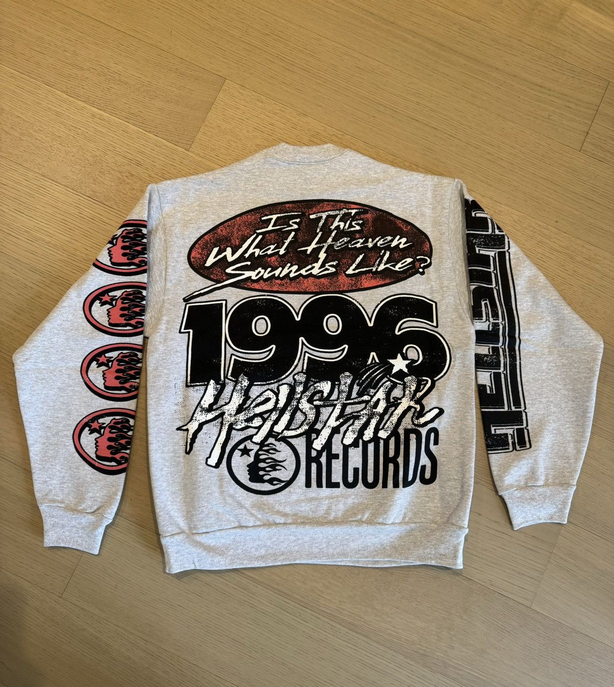 HELLSTAR Hellstar Records Crewneck Size US M / EU 48-50 / 2 - 4 Thumbnail