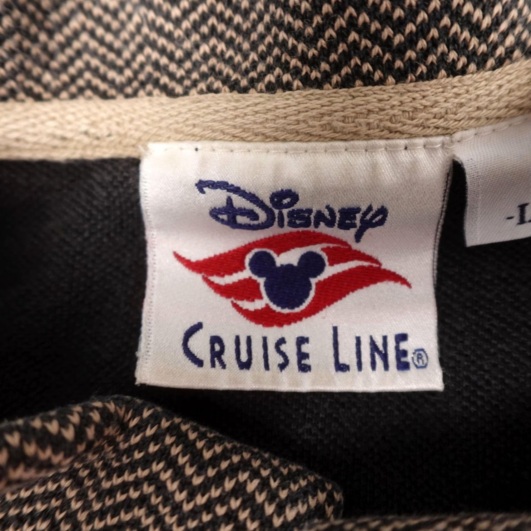 Disney VINTAGE Disney Disney Cruise Line Polo Shirt Mens L Black Mickey Mouse Classic Embroidered Size US L / EU 52-54 / 3 - 2 Thumbnail