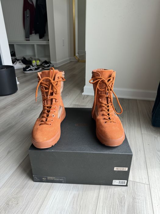 Yeezy boots burnt on sale sienna