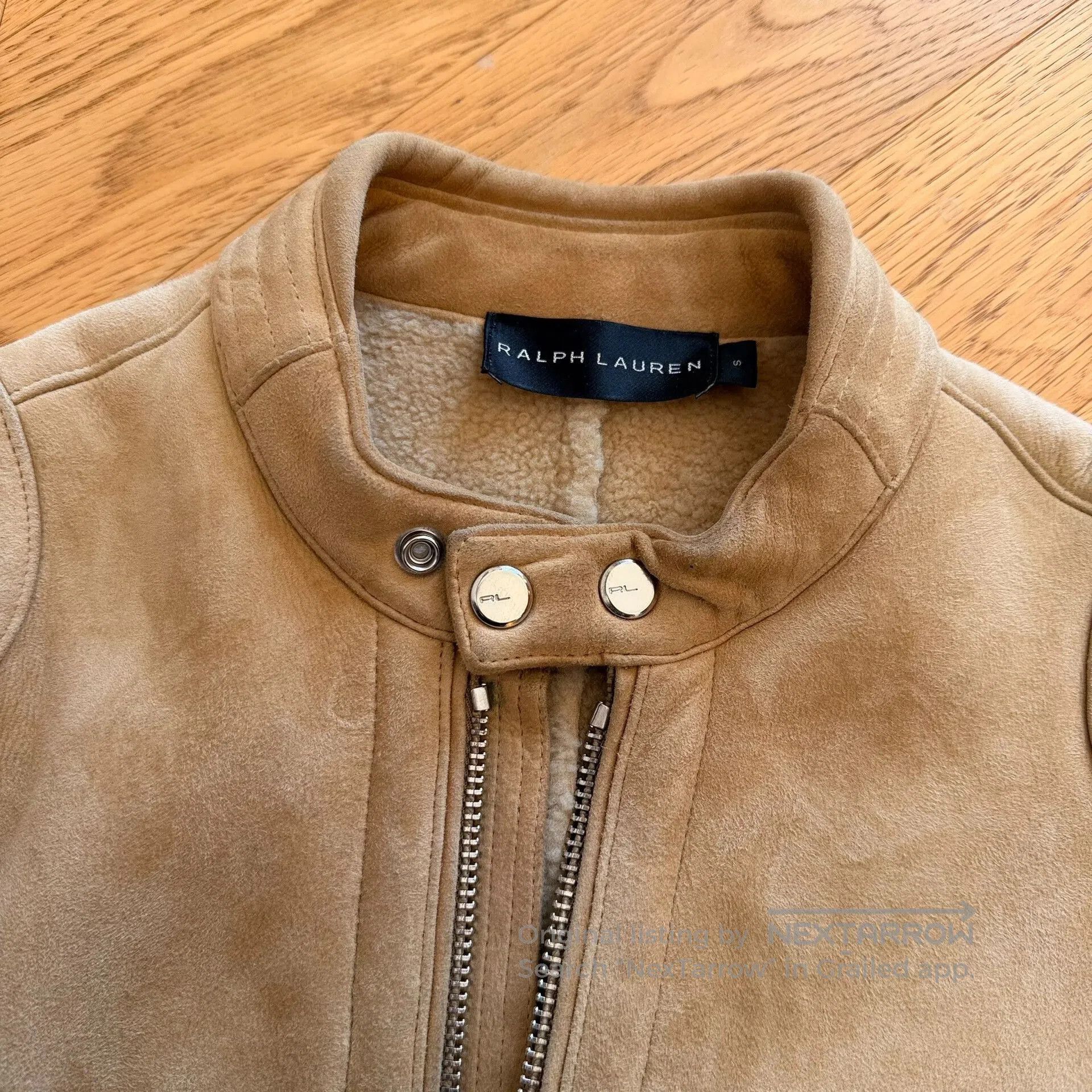 RLX Ralph Lauren Vintage Black Label Leather Motorcycle Jacket. Size US S / EU 44-46 / 1 - 5 Thumbnail