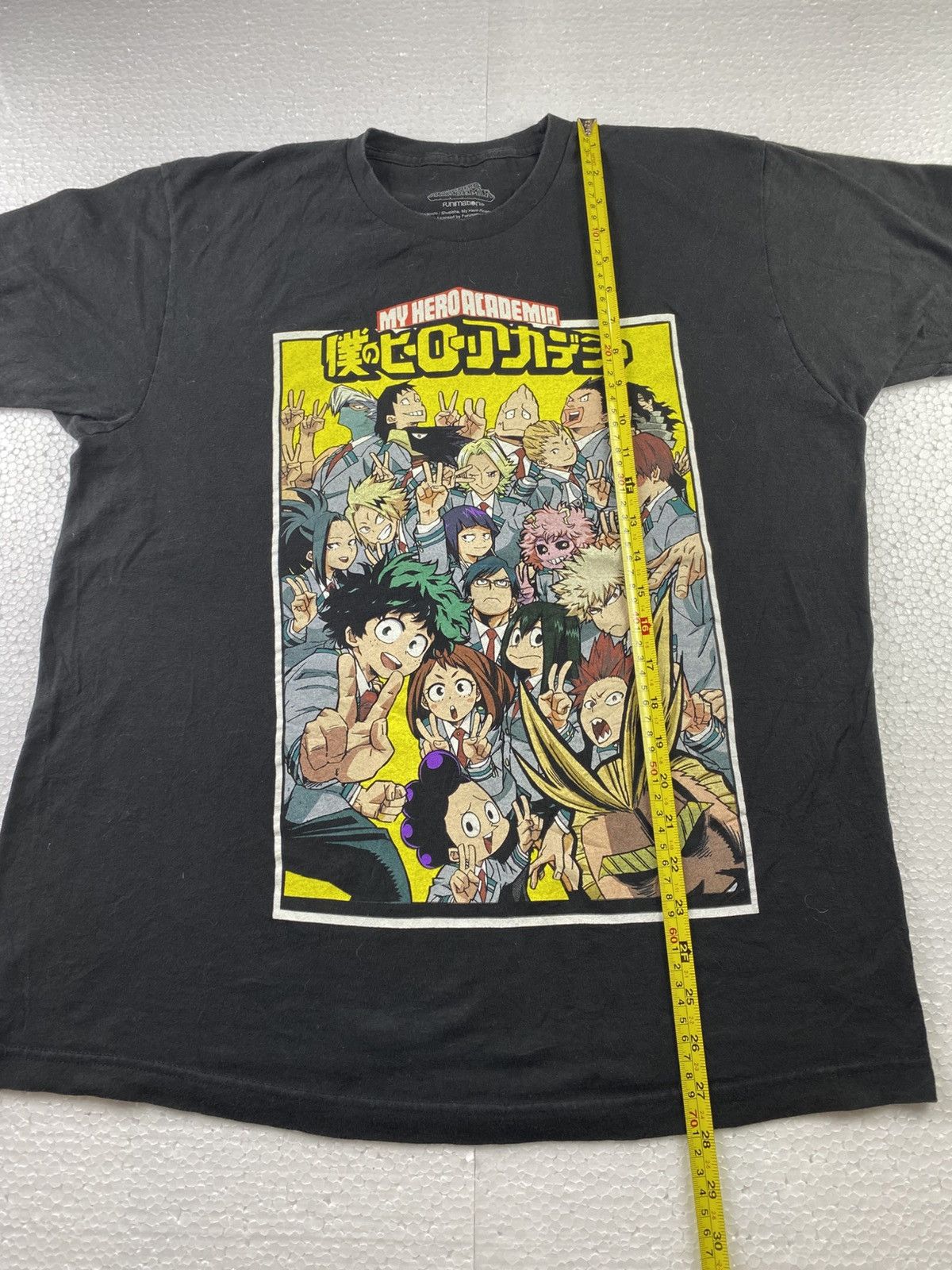 Vintage MY HERO ACADEMIA Tshirt (B2) Size US L / EU 52-54 / 3 - 5 Thumbnail