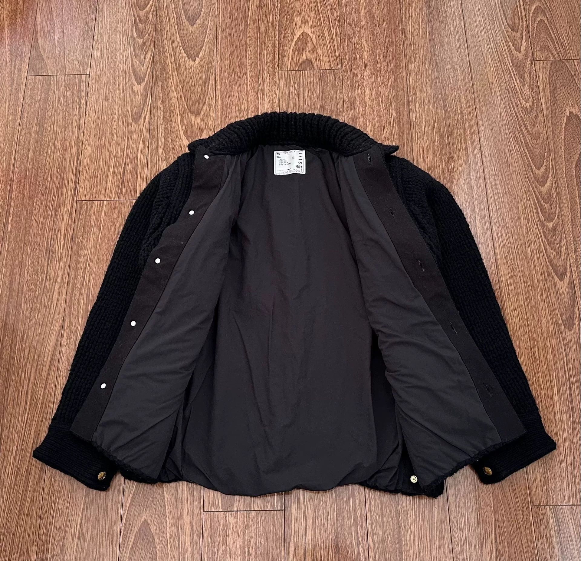 Sacai Sacai x Carhartt WIP Knit Michigan Jacket Size US S / EU 44-46 / 1 - 3 Thumbnail