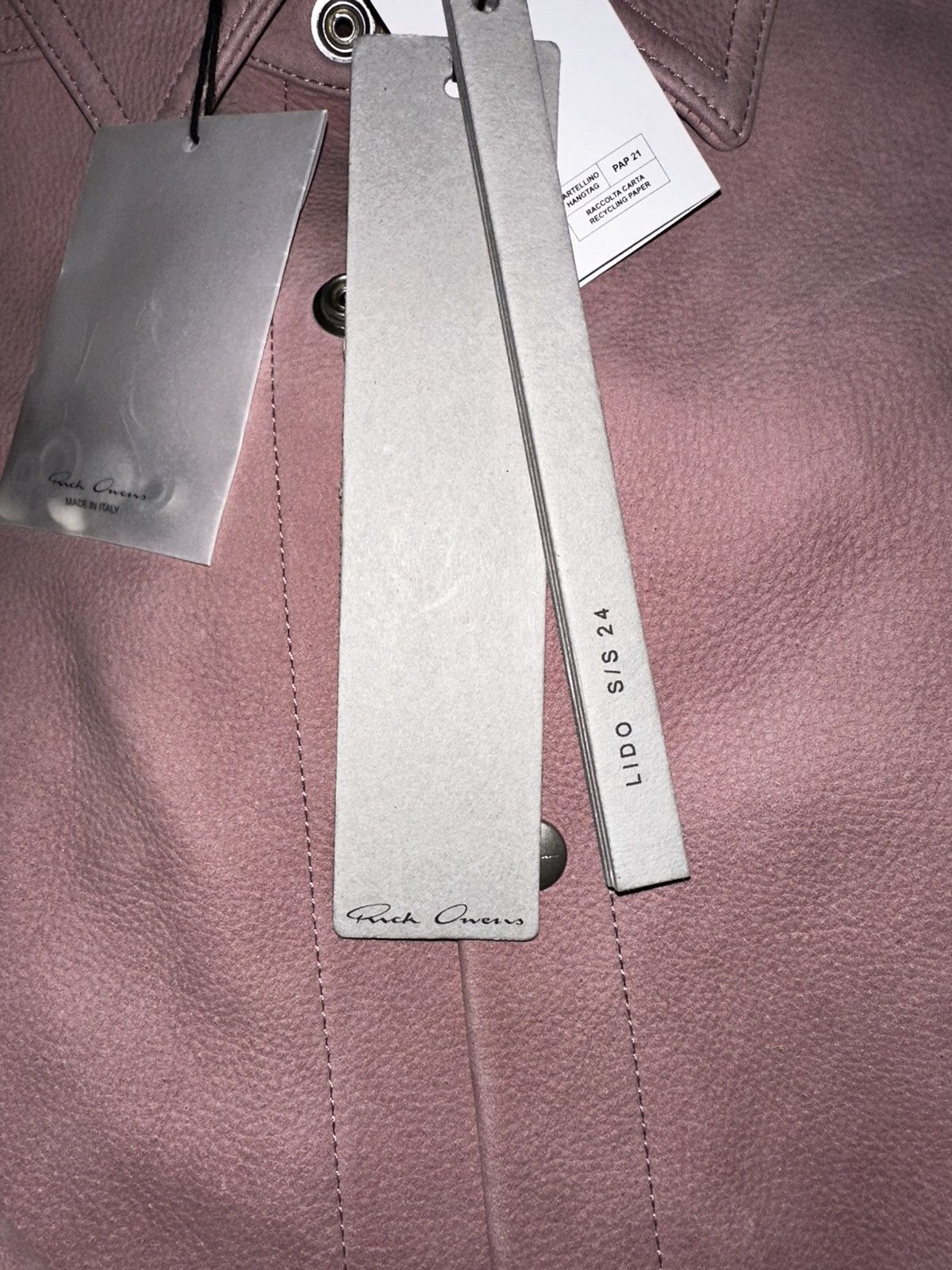 Rick Owens Rick Owens Alice Strobe Shirt Size S / US 4 / IT 40 - 7 Thumbnail