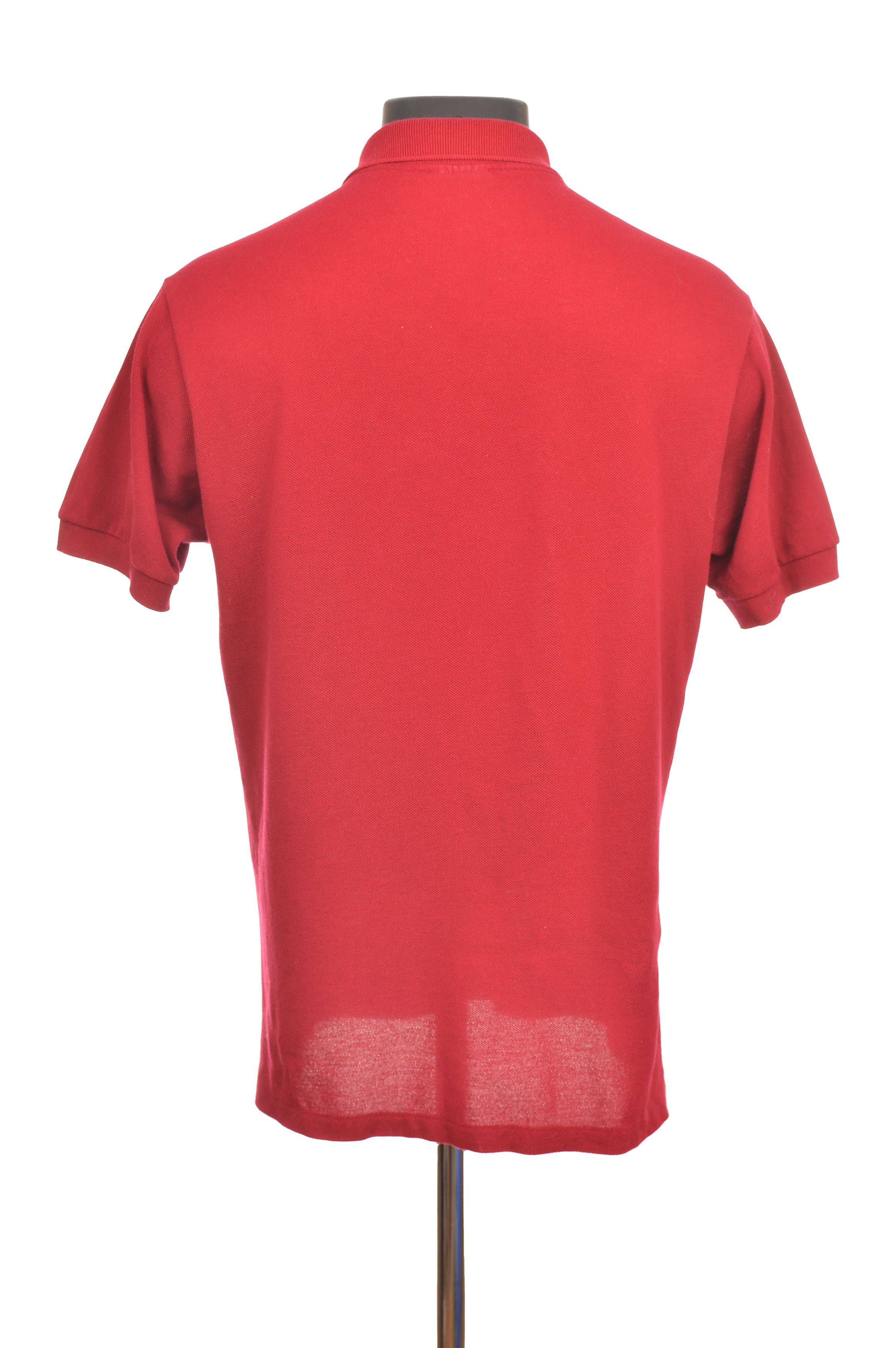 Lacoste Lacoste F5191 Vintage Red Short Sleeve Polo Shirt Size US M / EU 48-50 / 2 - 4 Thumbnail