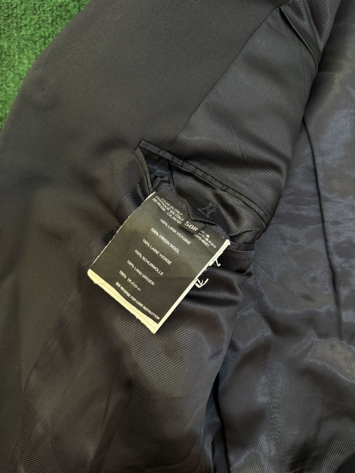 Prada PRADA Suit Jacket Coat Blazer Pants Trousers Wool Size 50R - 4 Thumbnail