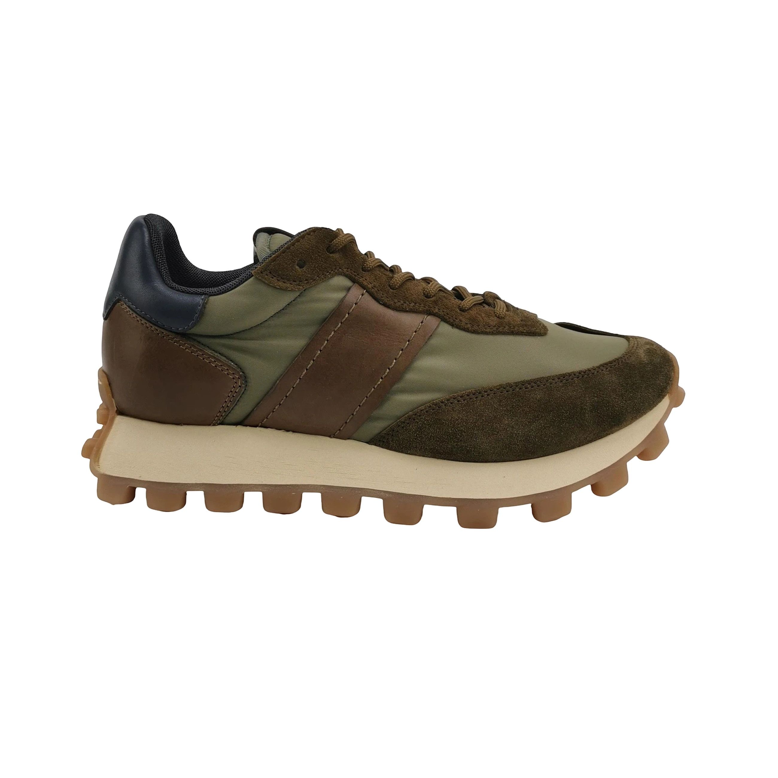 Tod's Tod's Color-blocked Leather and Suede Sneakers US 6.5 Size US 6 / EU 39 - 1 Thumbnail