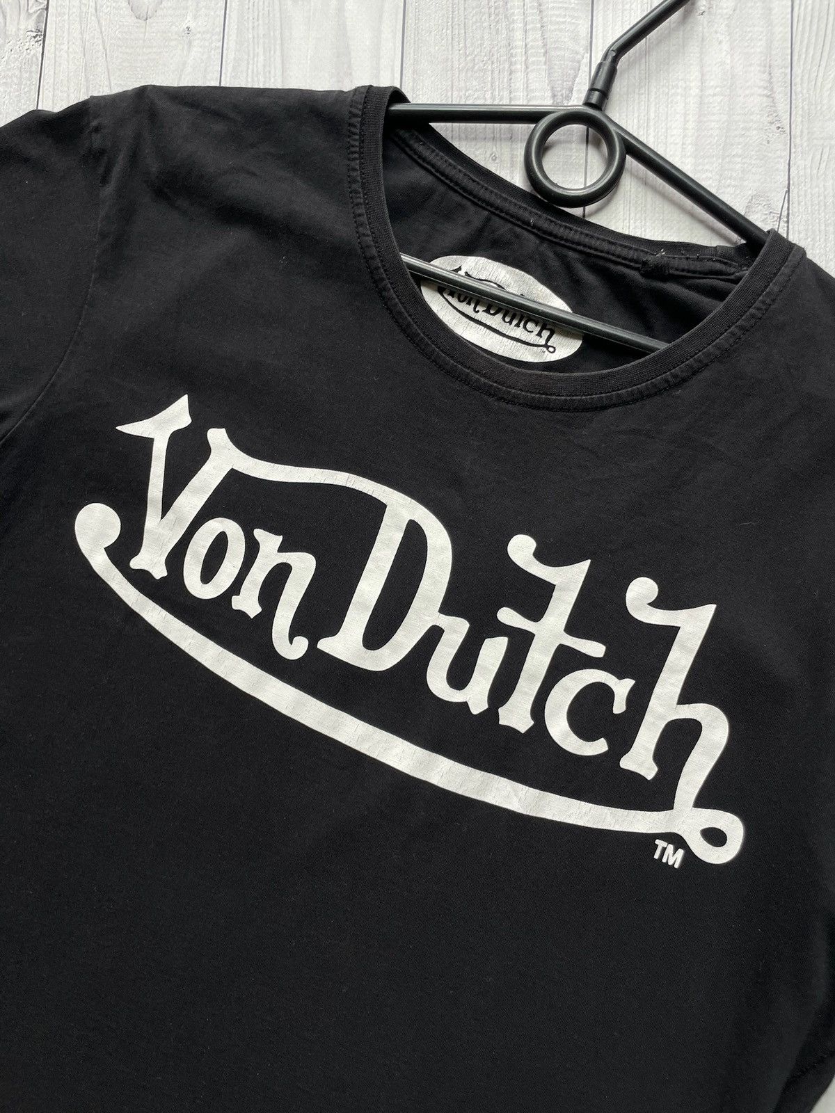 Von Dutch Vintage Von Dutch tee black logo size M Size US M / EU 48-50 / 2 - 2 Thumbnail