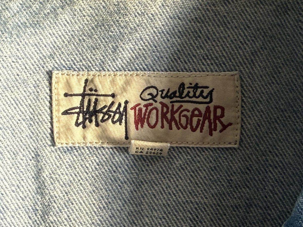 Stussy Stüssy jeansjacket Size US M / EU 48-50 / 2 - 2 Thumbnail