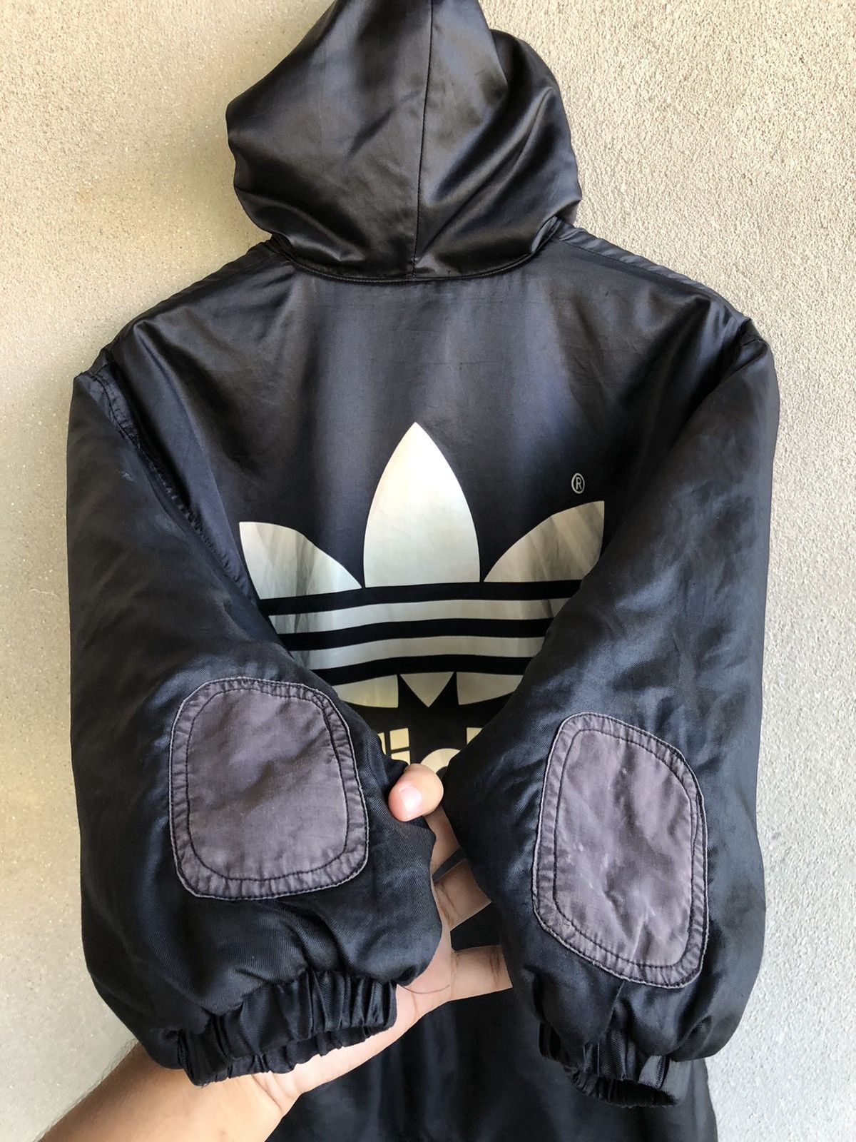 Adidas × Vintage Vintage Adidas big logo jacket Size M / US 6-8 / IT 42-44 - 4 Thumbnail