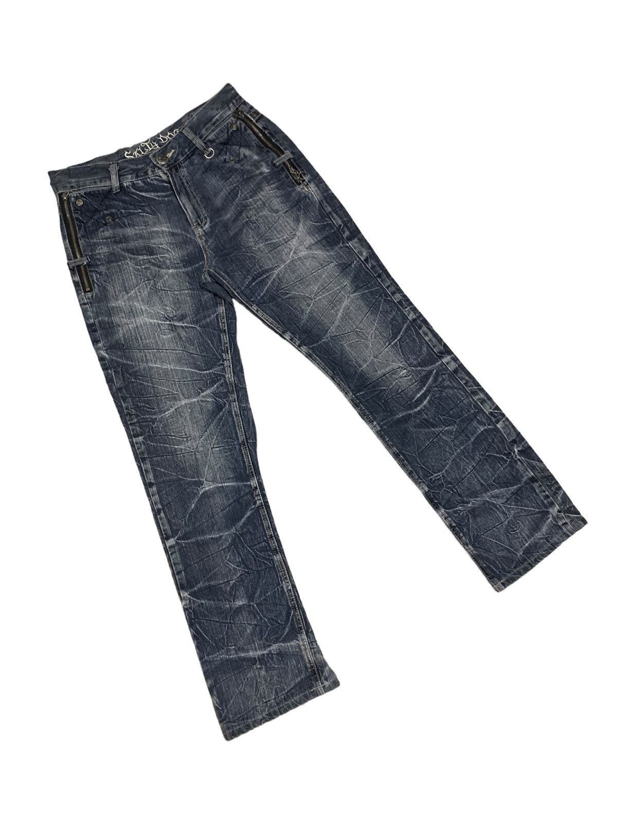If Six Was Nine × Japanese Brand × Tornado Mart Vintage Salty Dog Seditionaries Style Tornado Mart Jeans Size US 31 - 7 Thumbnail