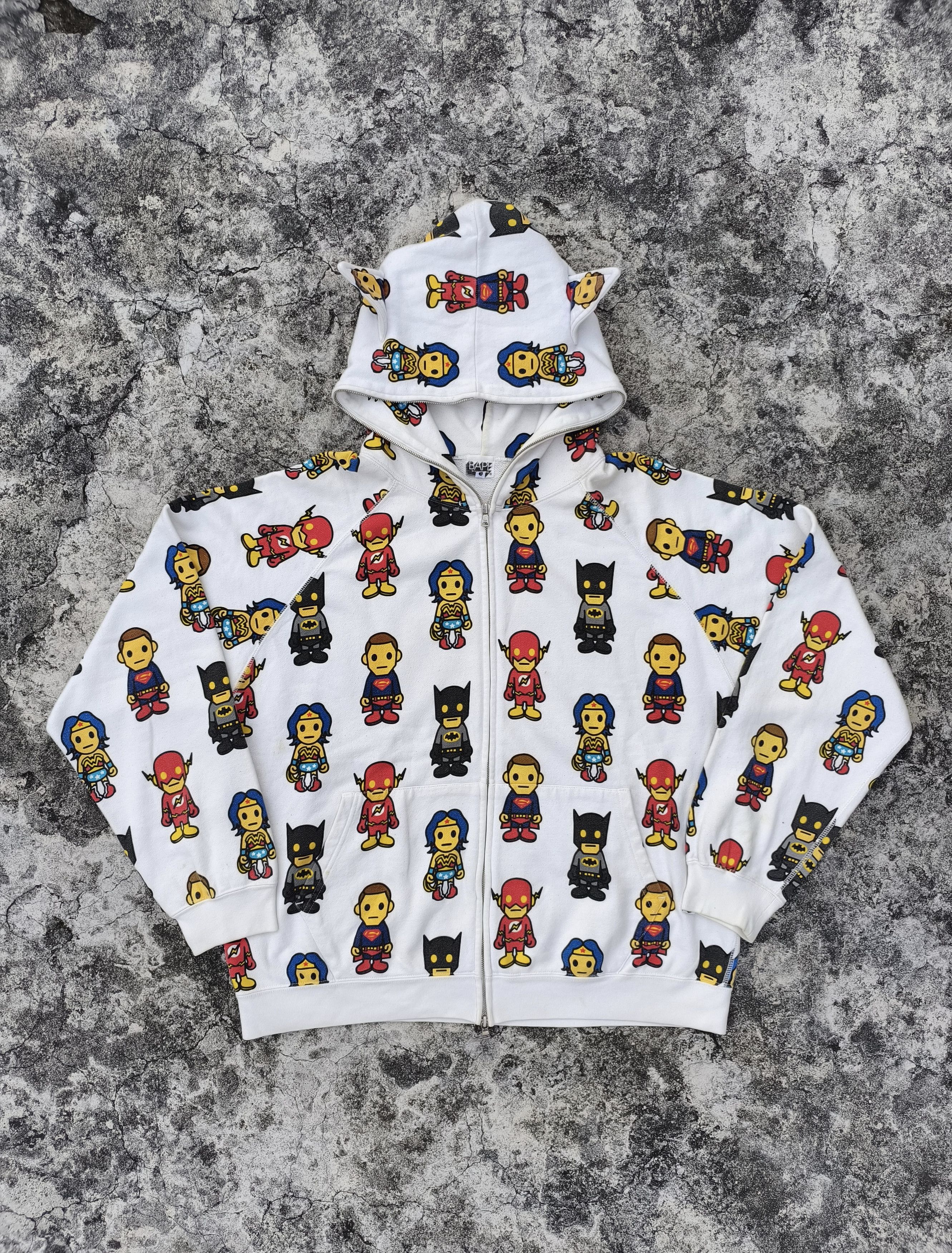 Bape ZipHoodie Bape x DC Comics Size US L / EU 52-54 / 3 - 2 Thumbnail