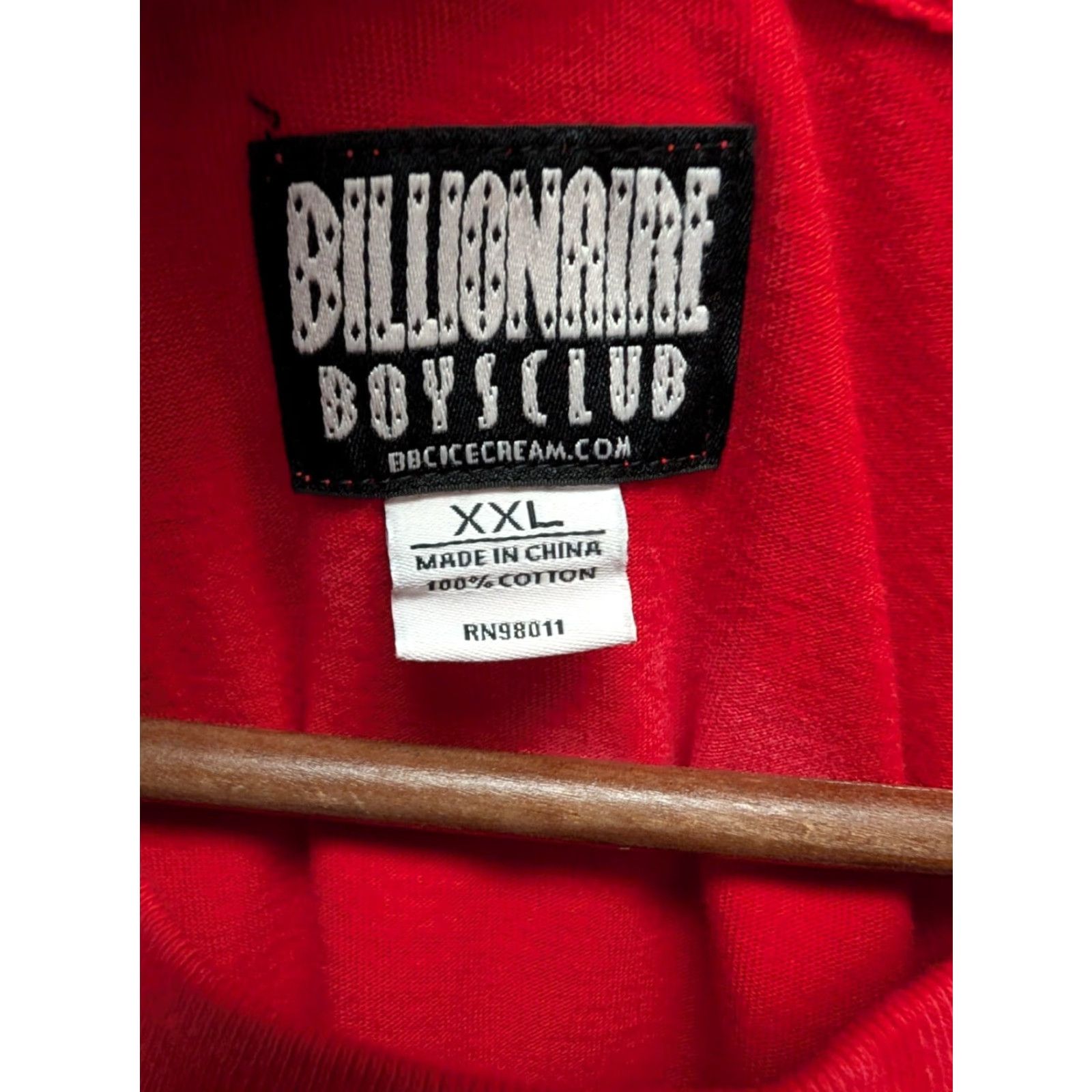 Billionaire Boys Club VINTAGE Billionaire Boys Club Helmet Shirt Ss Knit Tango Red XXL Size US XXL / EU 58 / 5 - 3 Thumbnail