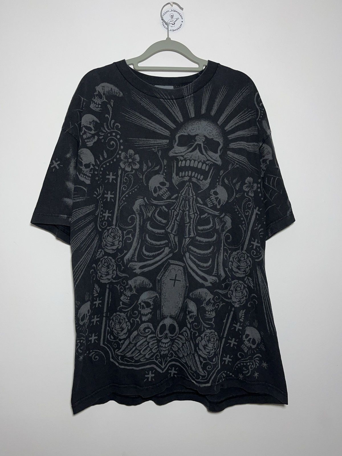 ODM × Vintage vintage ODM skulls all over print drip style y2k grails Size US XL / EU 56 / 4 - 1 Thumbnail