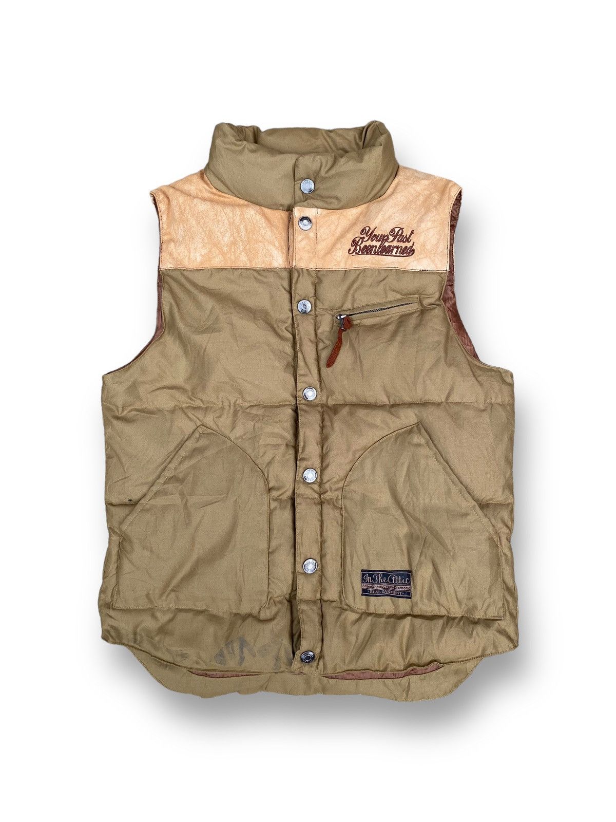 If Six Was Nine In The Attic Puffer Vest Jacket. #D1 Size US L / EU 52-54 / 3 - 1 Thumbnail