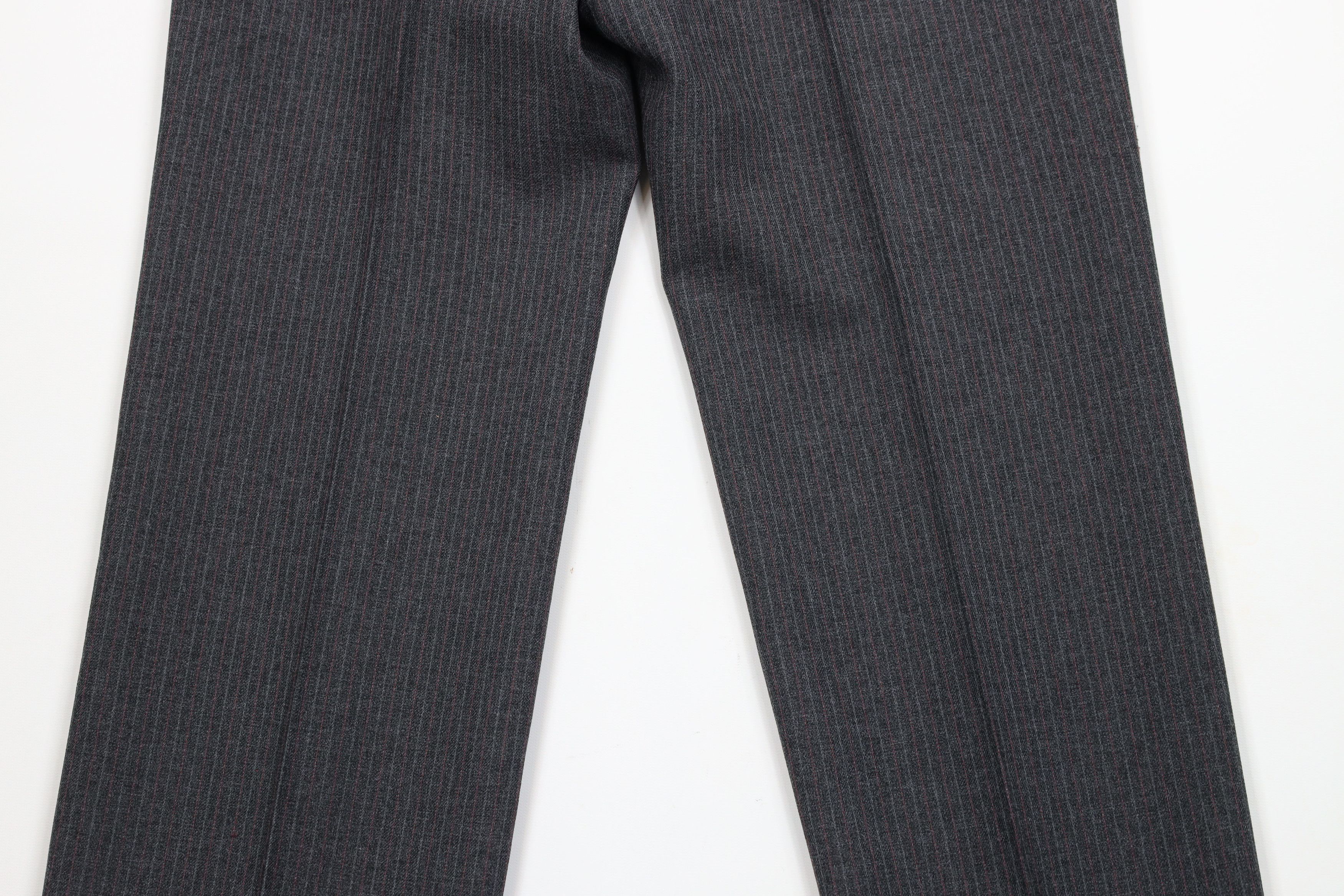 Vintage Vintage 70s Streetwear Wool Striped 2 Piece Wedding Suit Size 40R - 16 Thumbnail