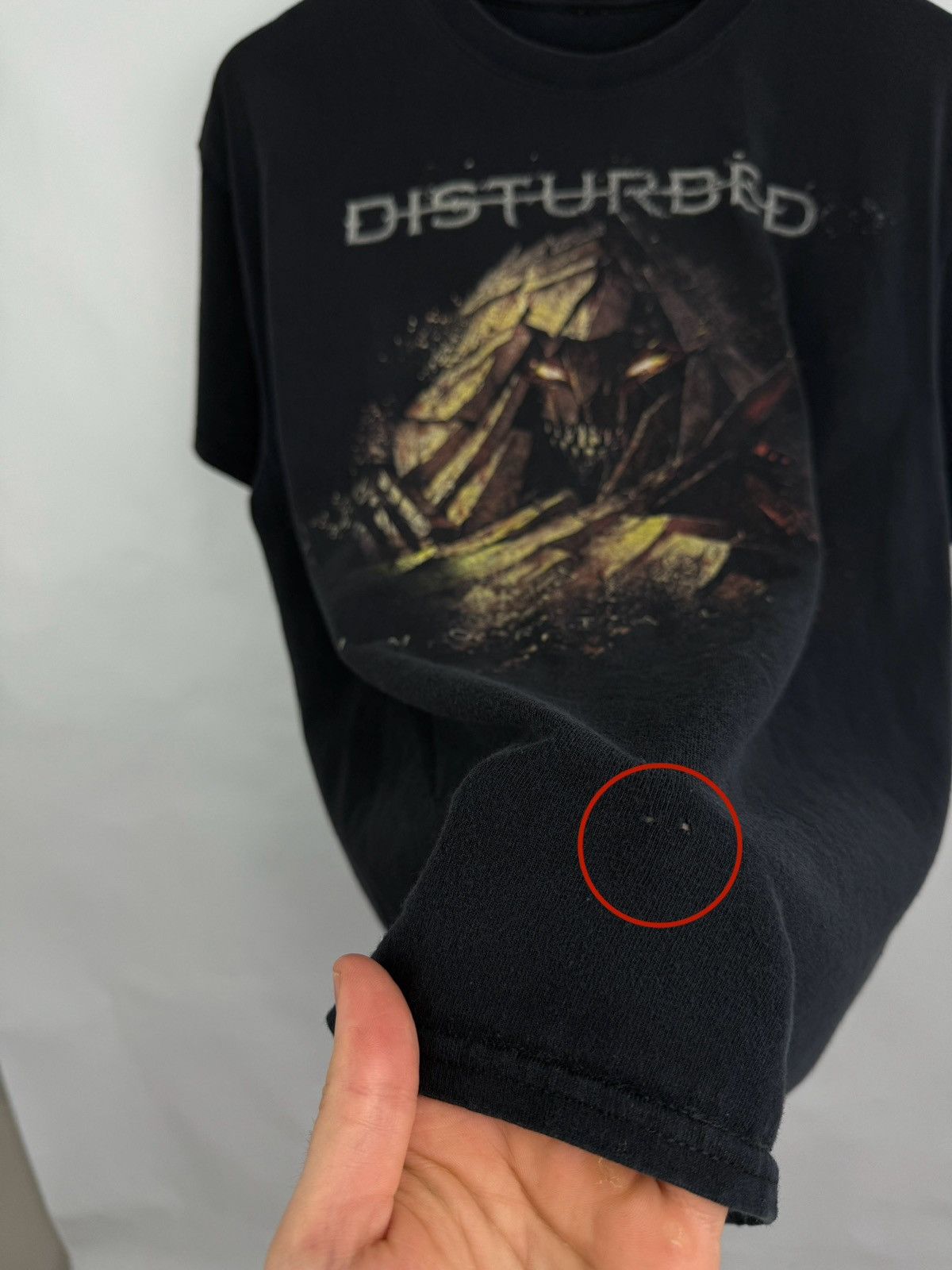 Band Tees × Vintage 💀 Disturbed Immortalized Metal Rock Band Tour 2017 T-shirt Size US M / EU 48-50 / 2 - 9 Thumbnail