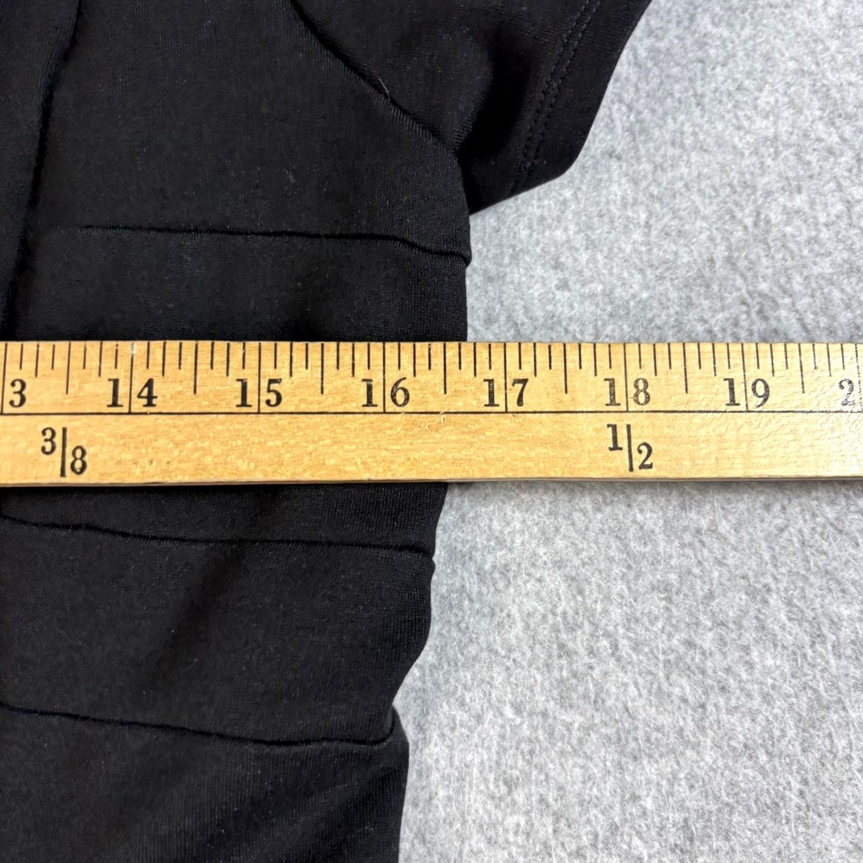 Ann Taylor Ann Taylor Dress Womens 12P Petite Short Sleeve Sheath Black Office Career Workwear Size 34" / US 12 / IT 48 - 6 Thumbnail