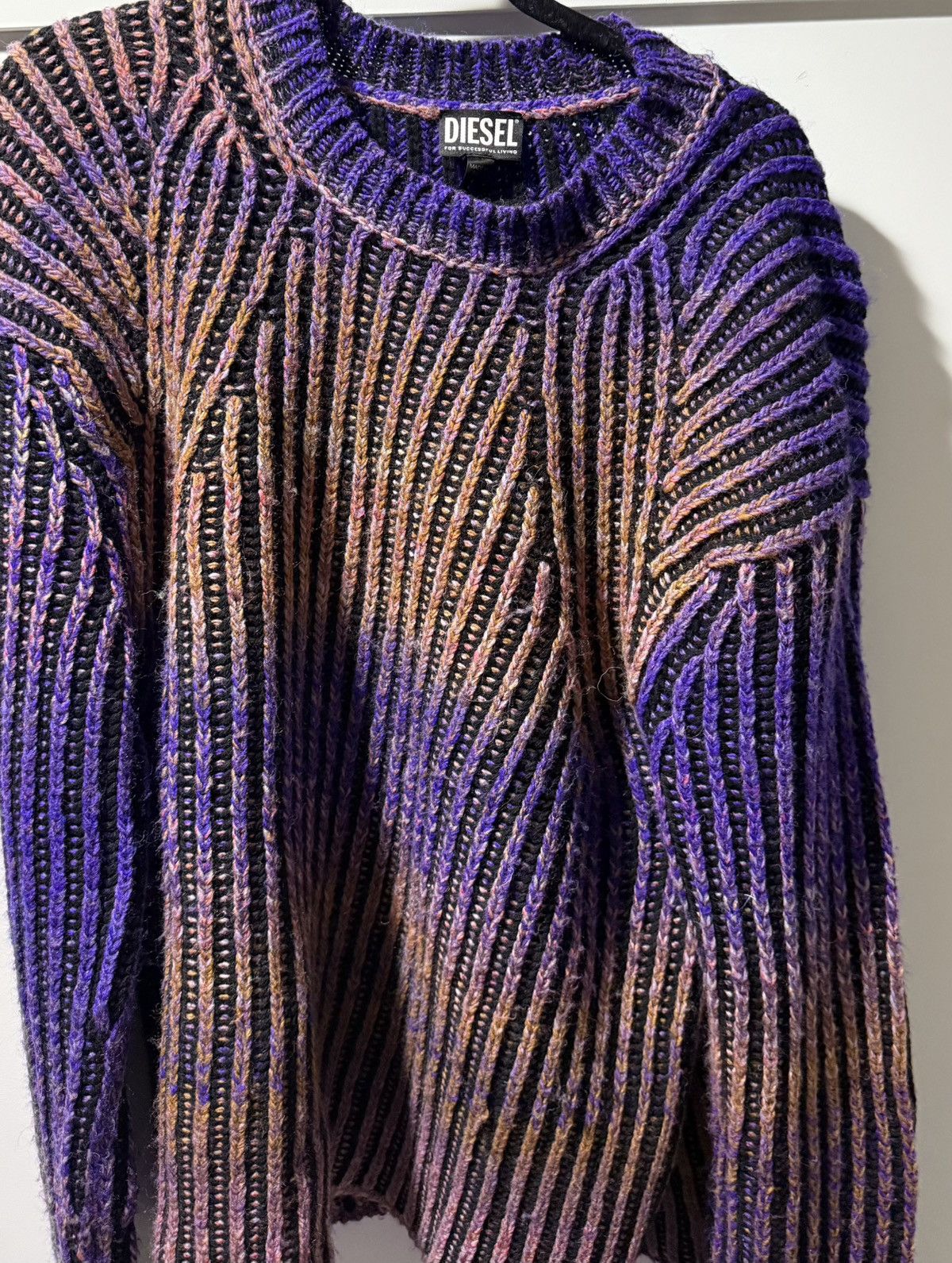 Diesel Knit Sweater Size US XXL / EU 58 / 5 - 2 Thumbnail