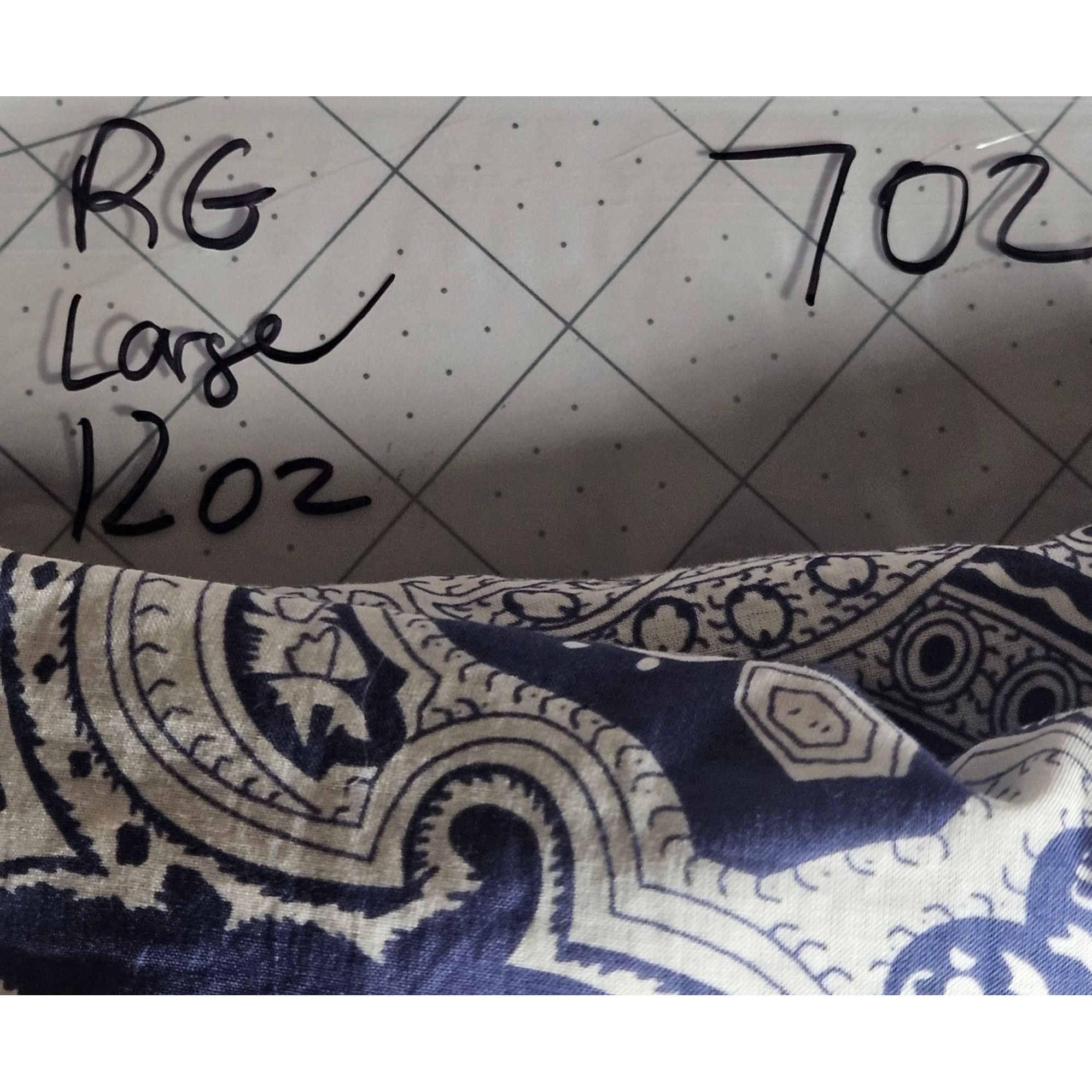 Robert Graham Robert Graham Women Shirt Yellow Blue M Boho Chic Gallery Co Size L / US 10 / IT 46 - 7 Thumbnail