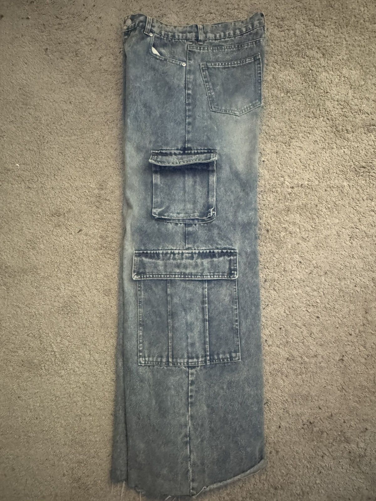 Other New Japanese Flared Denim Jeans Size US 31 - 3 Thumbnail