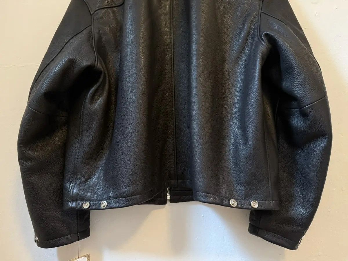 Schott × Supreme Leather Racer Jacket FW24 Size US L / EU 52-54 / 3 - 6 Thumbnail