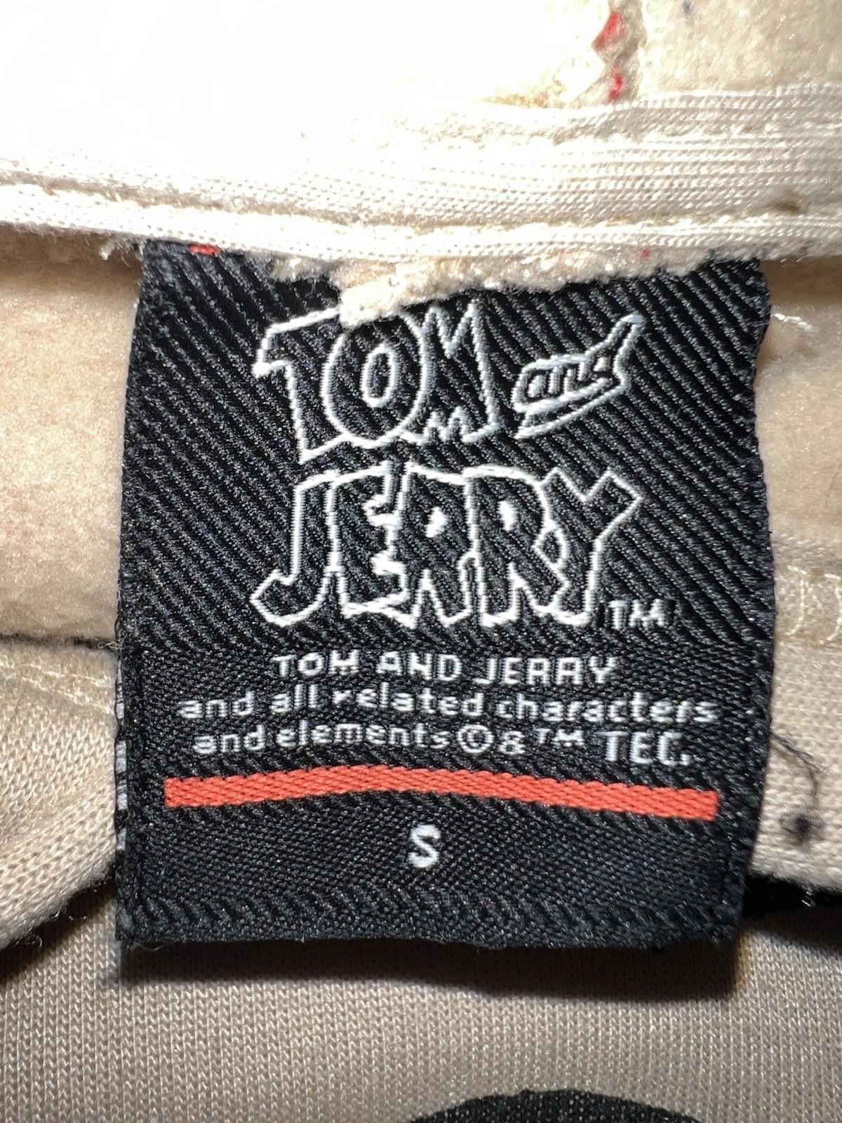 Other Tom and Jerry Graphic Hoodie Beige Streetwear Cartoon Small Size US S / EU 44-46 / 1 - 4 Thumbnail