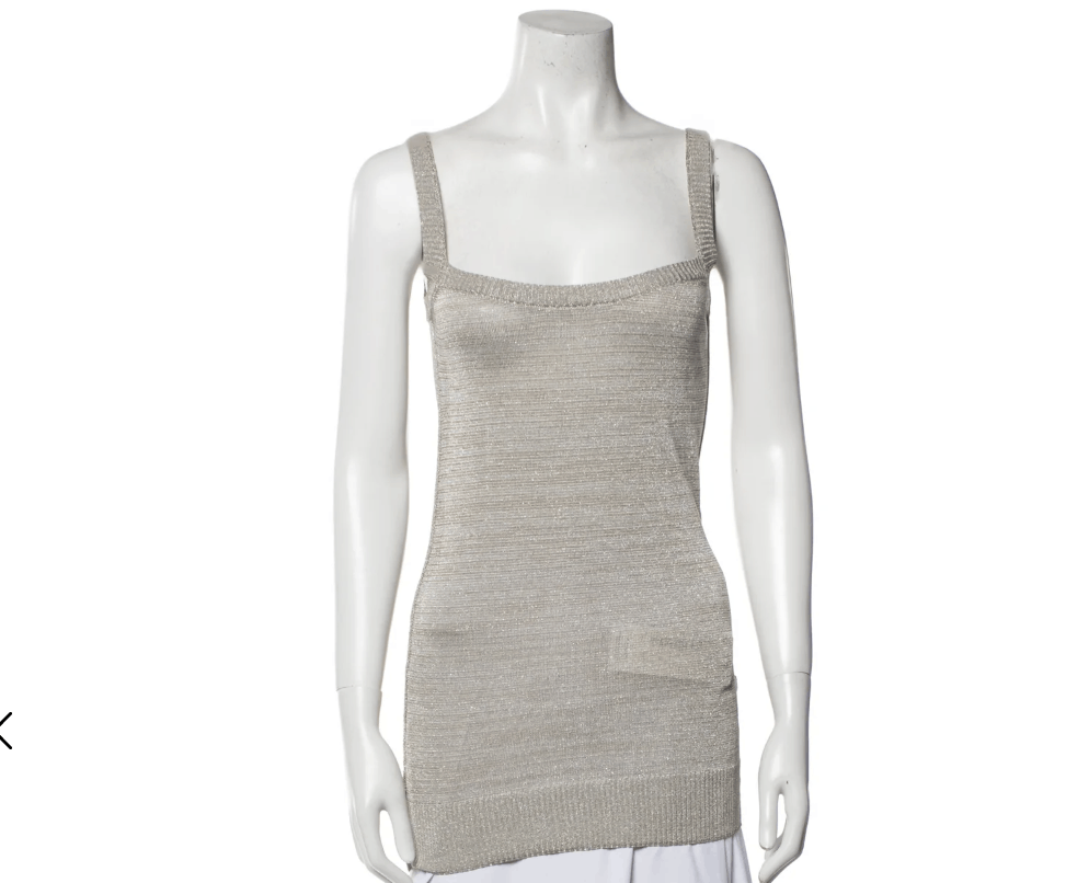 Dolce & Gabbana Dolce & Gabbana Metallic Mini Dress Size XS / US 0-2 / IT 36-38 - 6 Thumbnail