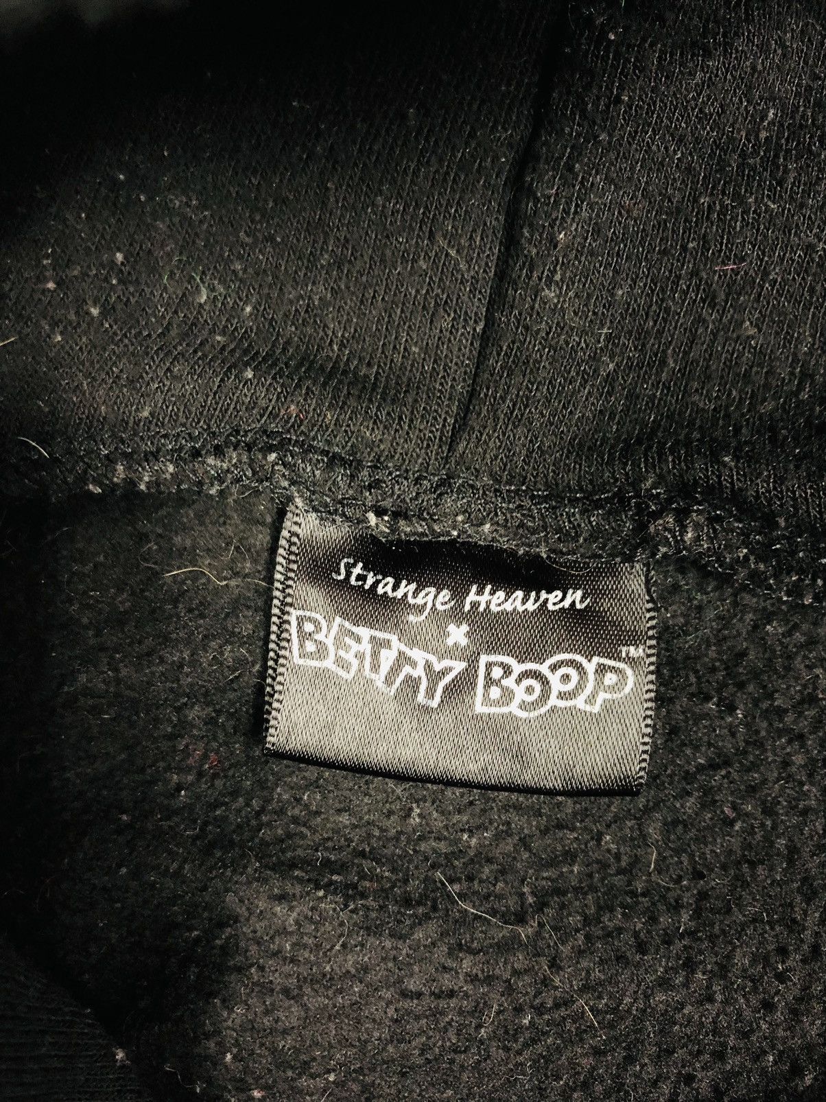 STRANGE MATTER Betty Boops Big SpellOut Sweatshirt Size US L / EU 52-54 / 3 - 16 Thumbnail
