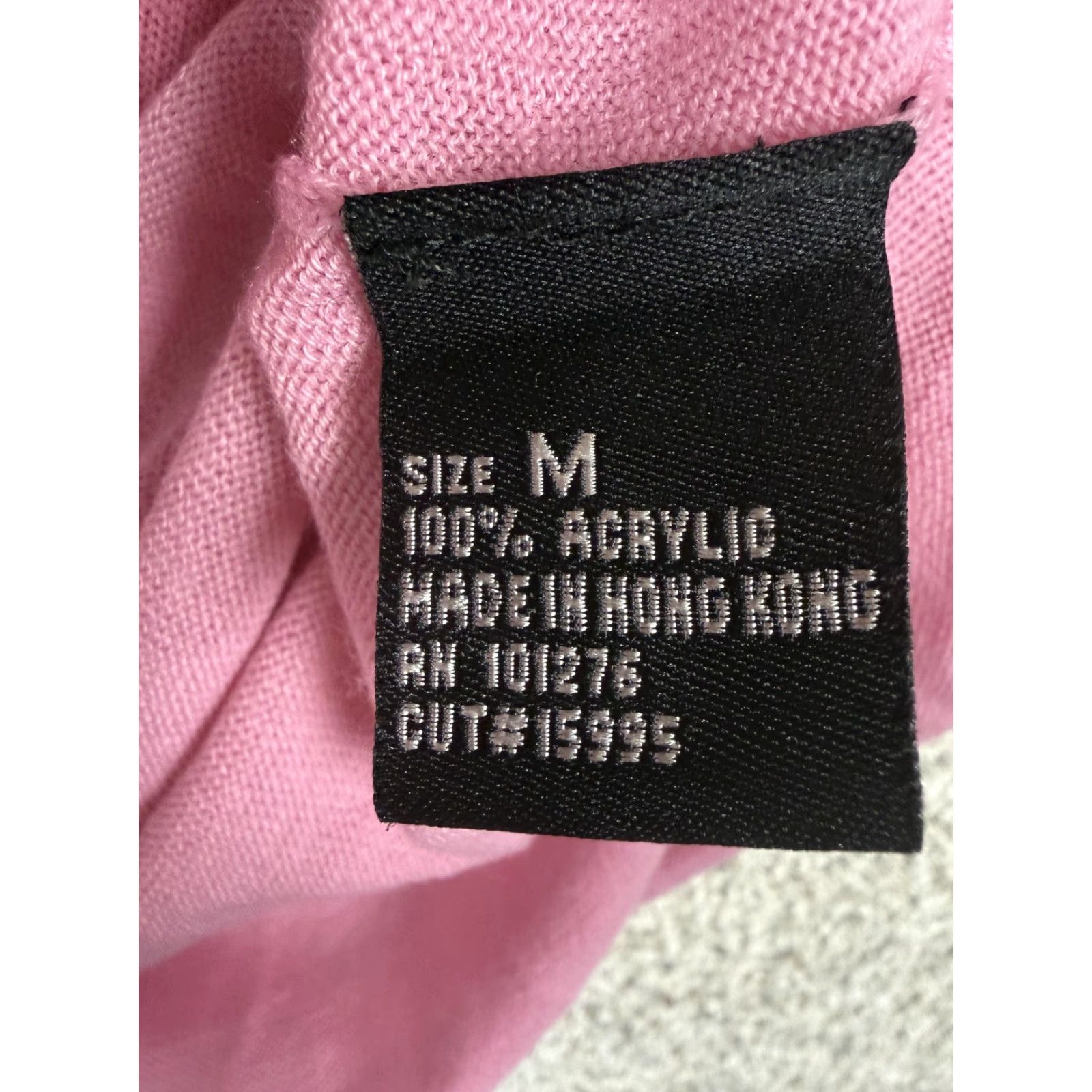 Vintage VINTAGE ECI New York Sweater Shirt Women M Pink Ombre Solid Lightweight Knit V-Neck Raglan Long Sleeve 100% Acrylic Mens? Womens? Size M / US 6-8 / IT 42-44 - 6 Thumbnail