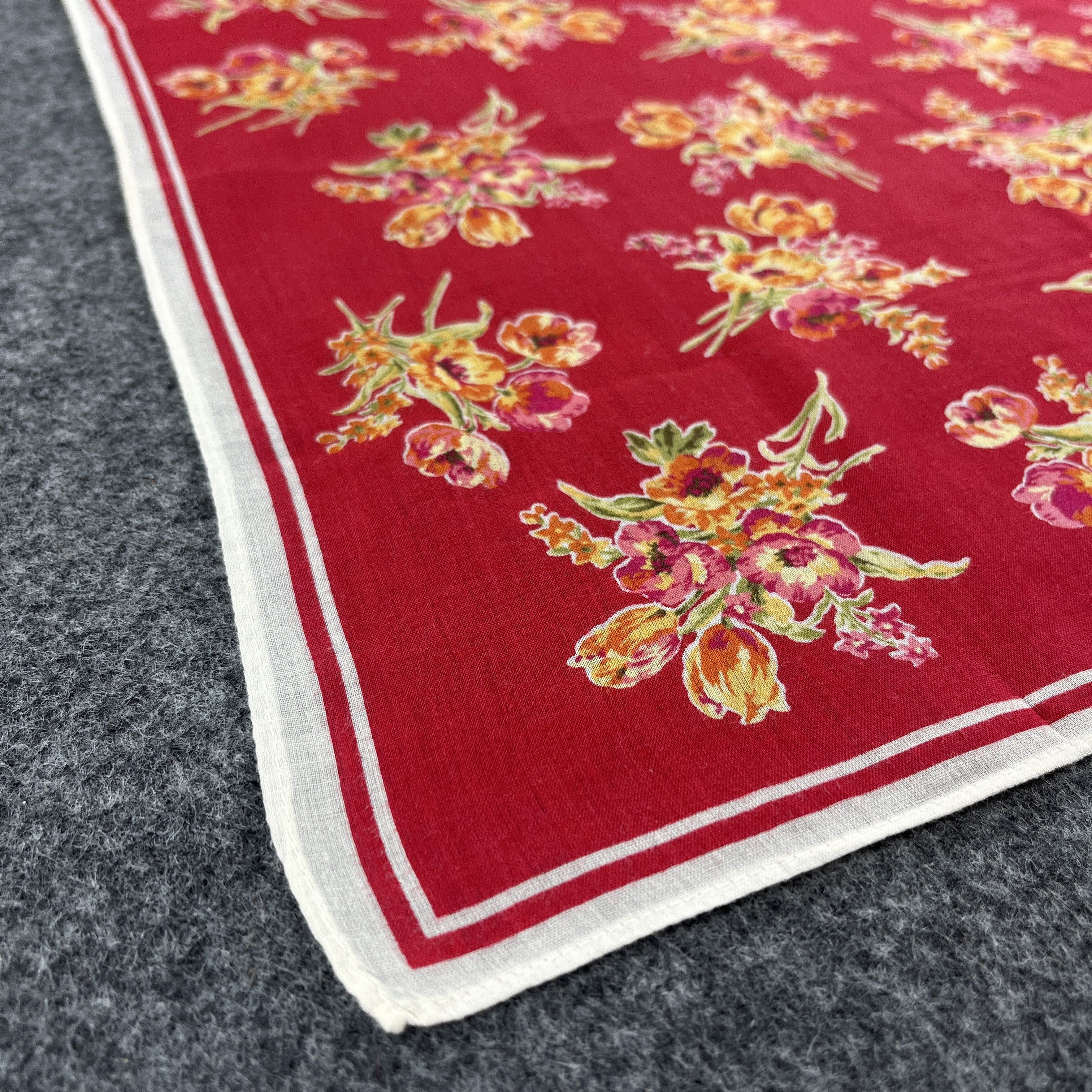 Kenzo × Vintage Kenzo Handkerchief / Bandana / Neckerchief B382 Size ONE SIZE - 5 Thumbnail