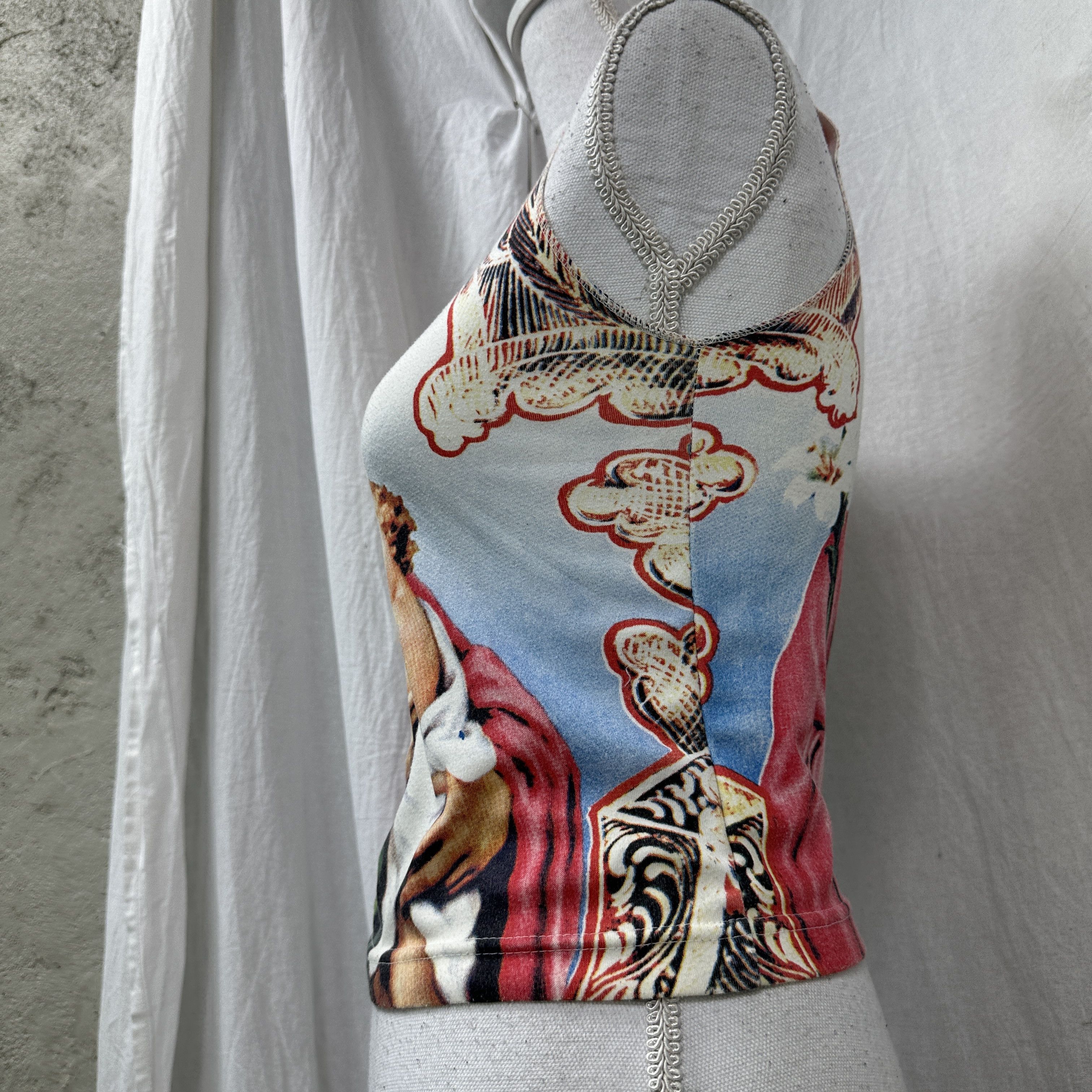 Vintage Vintage Avant Garde Jesus Full Printed 00s Top Size S / US 4 / IT 40 - 5 Thumbnail