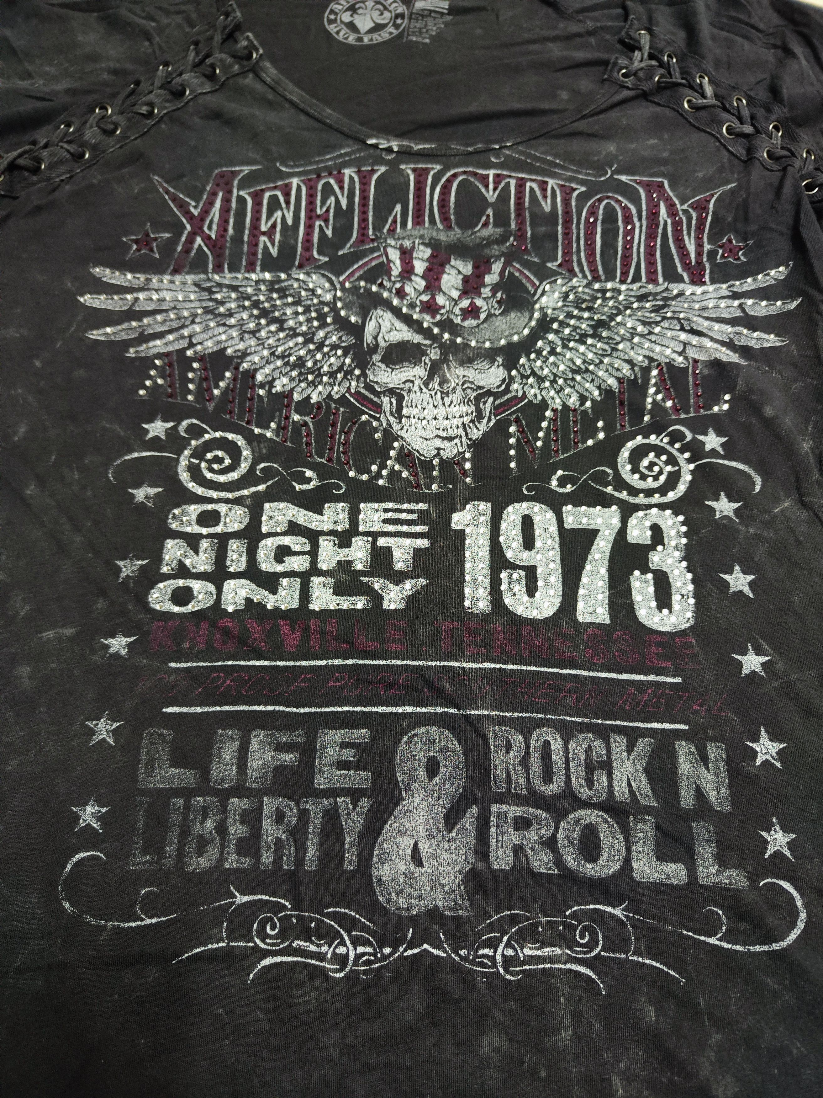 Affliction American Metal Tennessee Top Size L / US 10 / IT 46 - 5 Thumbnail