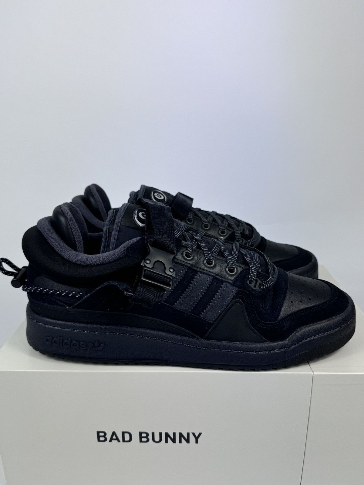 Adidas ADIDAS X BAD BUNNY FORUM SNEAKERS Size US 10 / EU 43 - 1 Thumbnail