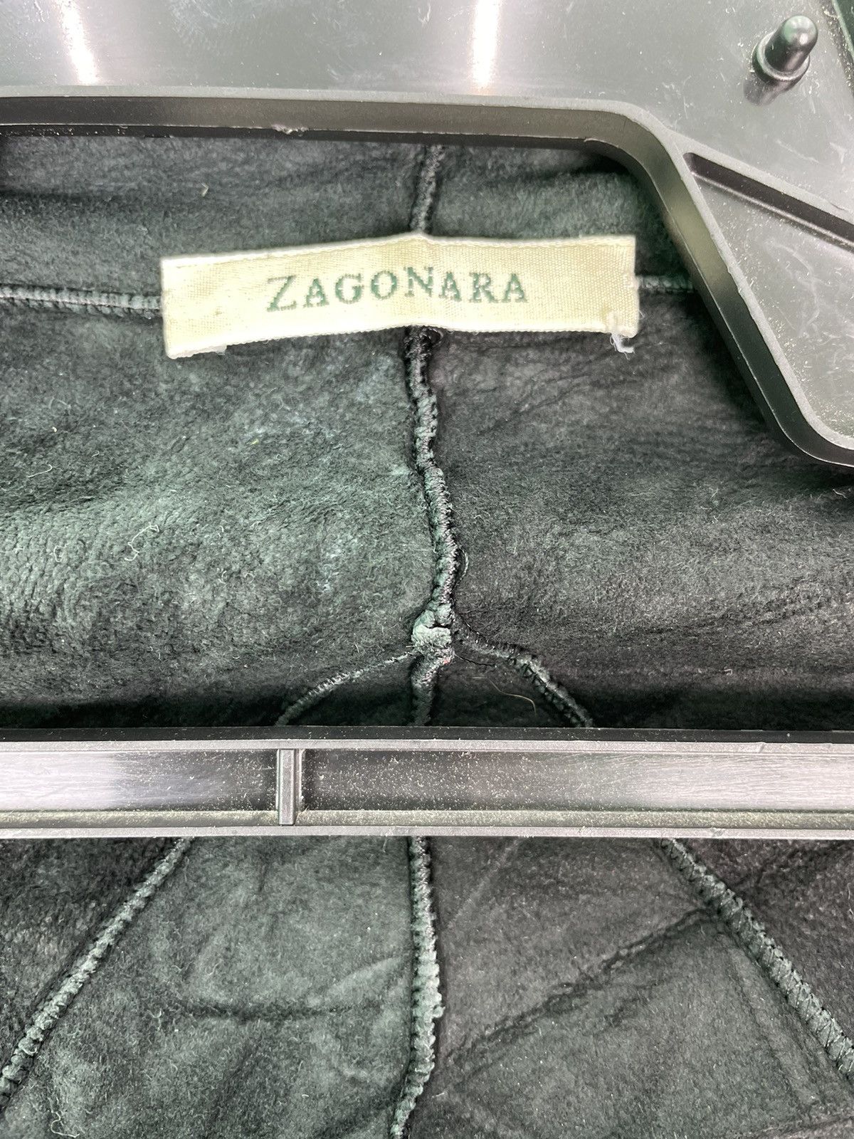Other ZAGONARA deconstructed patchwork spiral open collar jacket Size ONE SIZE - 7 Thumbnail