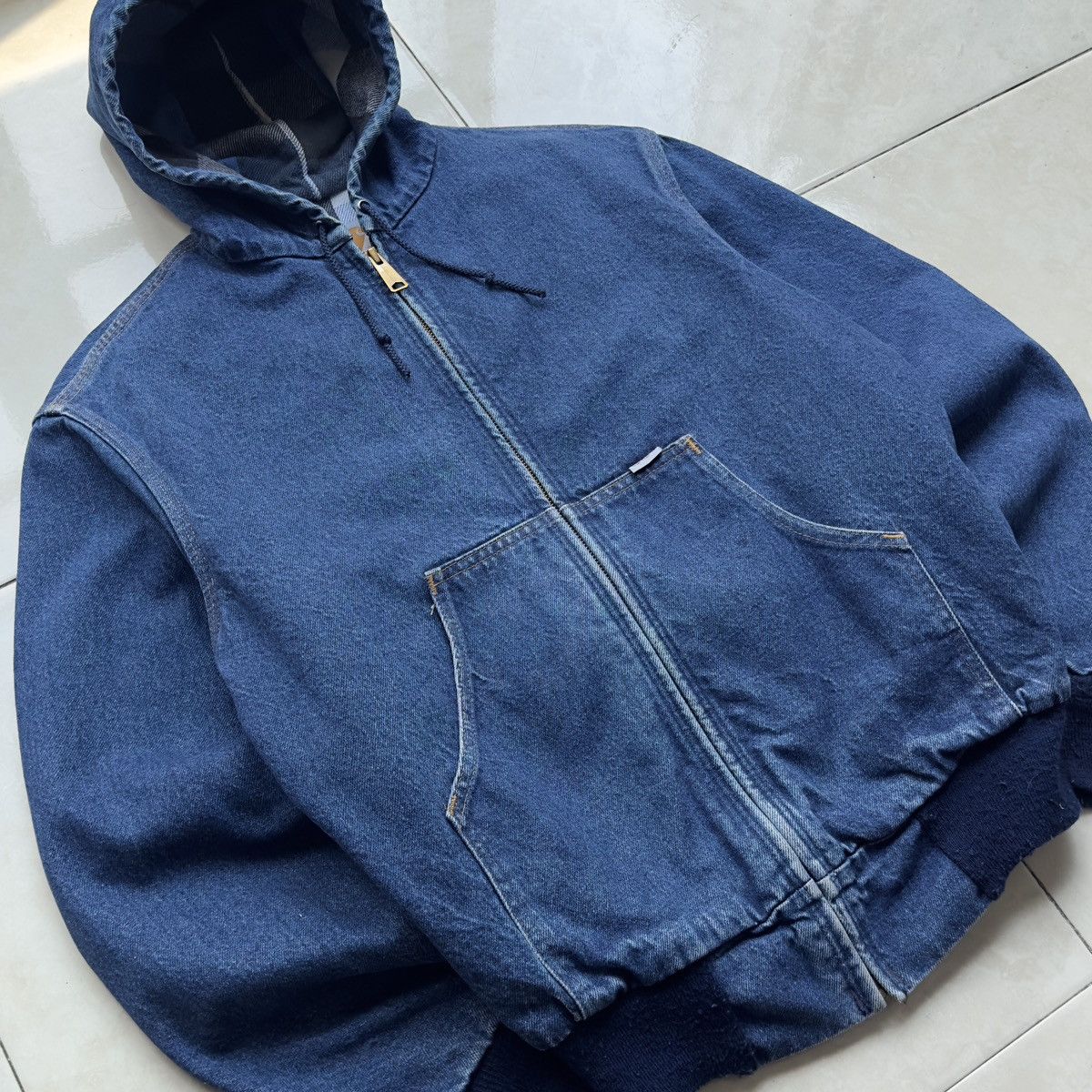 Carhartt 80’s Carhartt Active Denim Jacket JF858 Size US S / EU 44-46 / 1 - 2 Thumbnail