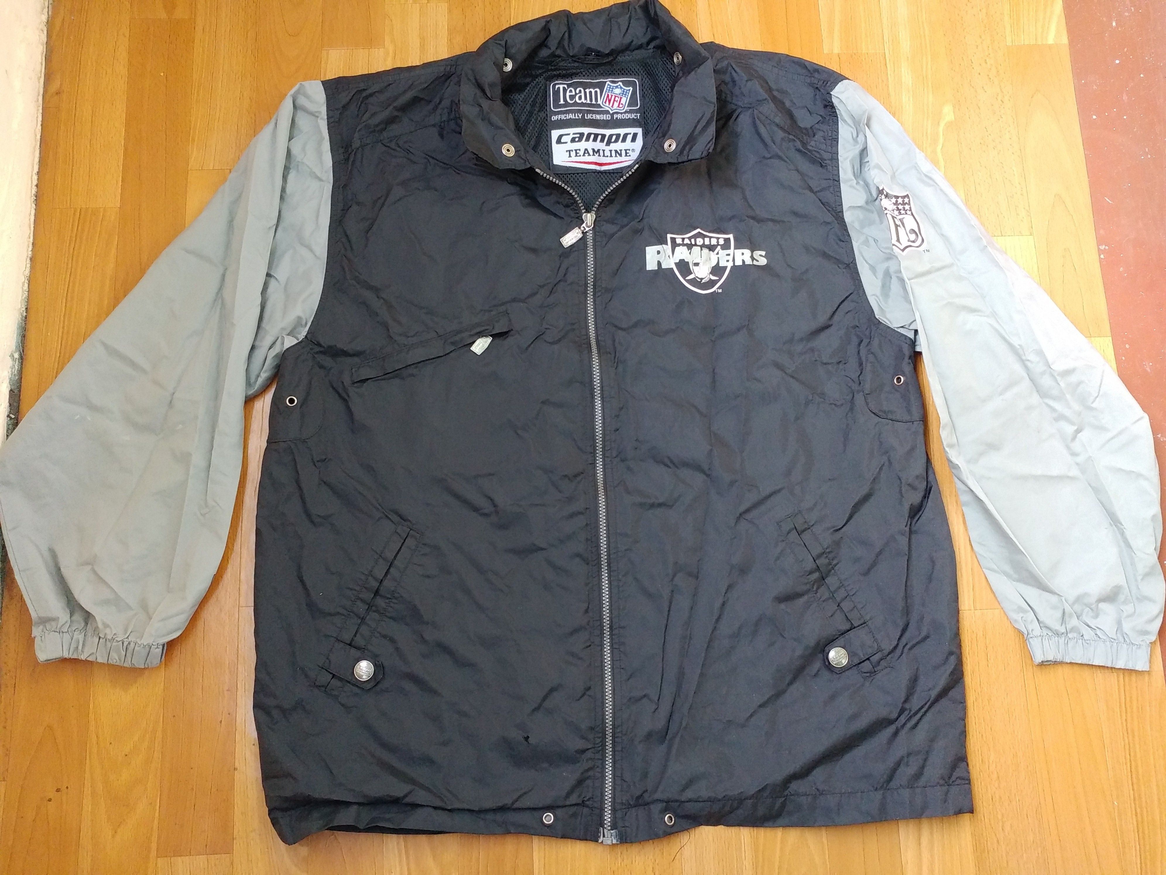 NFL Los Angeles Raiders jacket Campri Teamline Oakland vintage L Size US L / EU 52-54 / 3 - 2 Thumbnail