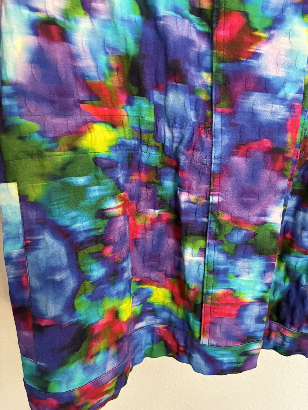Dries Van Noten Dries Van Noten Abstract Print Lightweight Silk Coat (40) Size M / US 6-8 / IT 42-44 - 3 Thumbnail