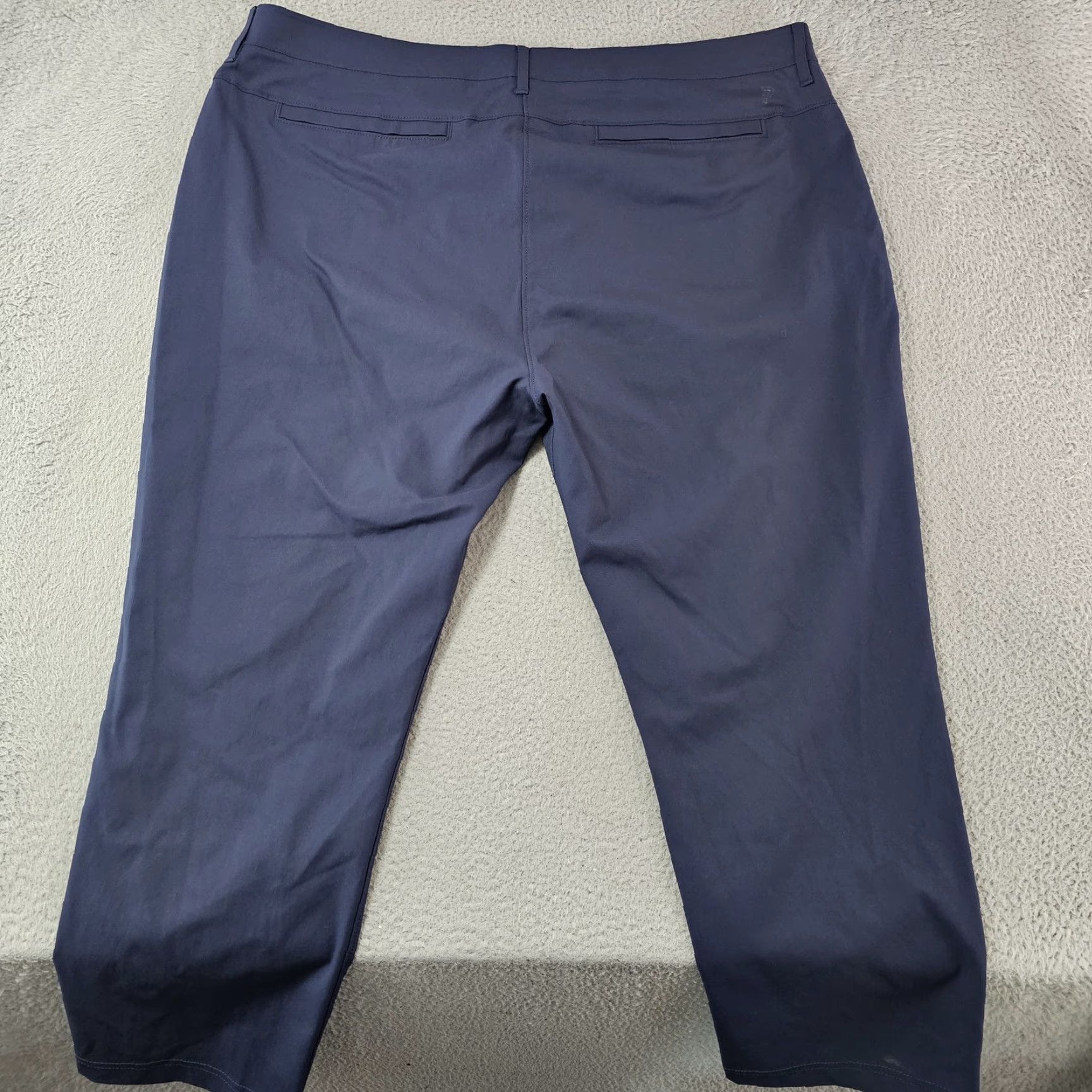 Vintage Public Rec Pants Mens 42x26 Navy All Day Every Day Slim Fit Stretch Athletic Pants Mens 42x26 Navy Size US 42 / EU 58 - 7 Thumbnail