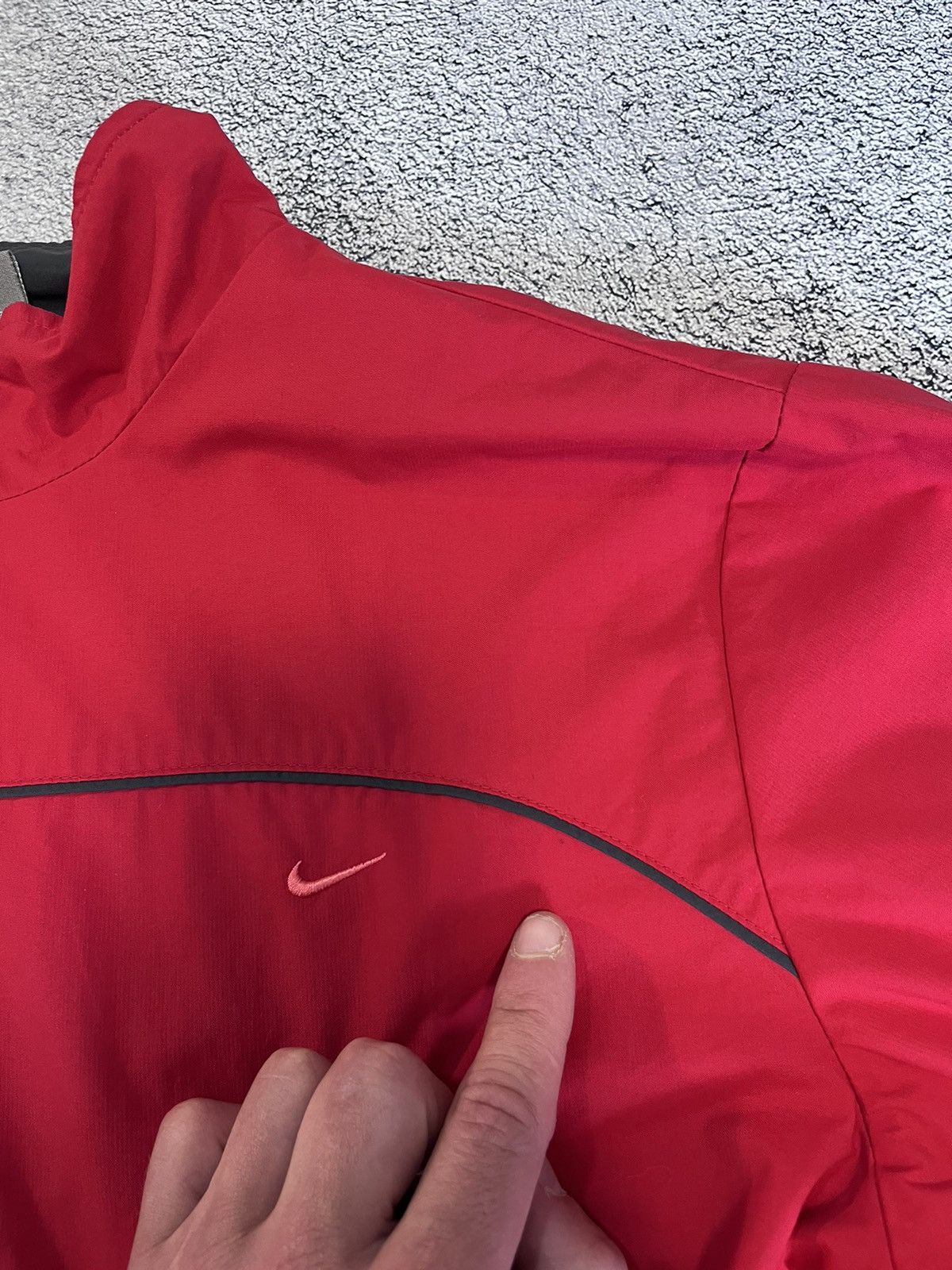 Nike Nike Women Jacket Track Hoodie Full Zip Vintage Nylon Logo Size L / US 10 / IT 46 - 15 Thumbnail
