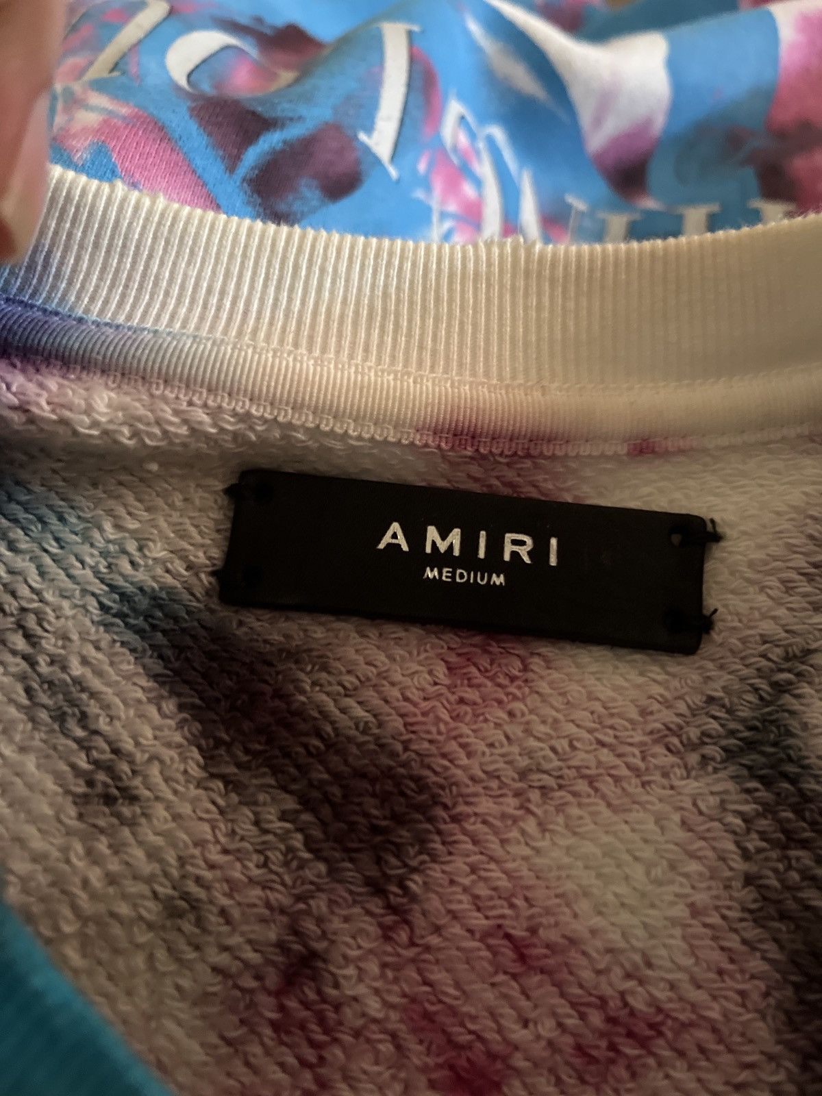 Amiri × Designer AMIRI CREWNECK Size US M / EU 48-50 / 2 - 6 Thumbnail