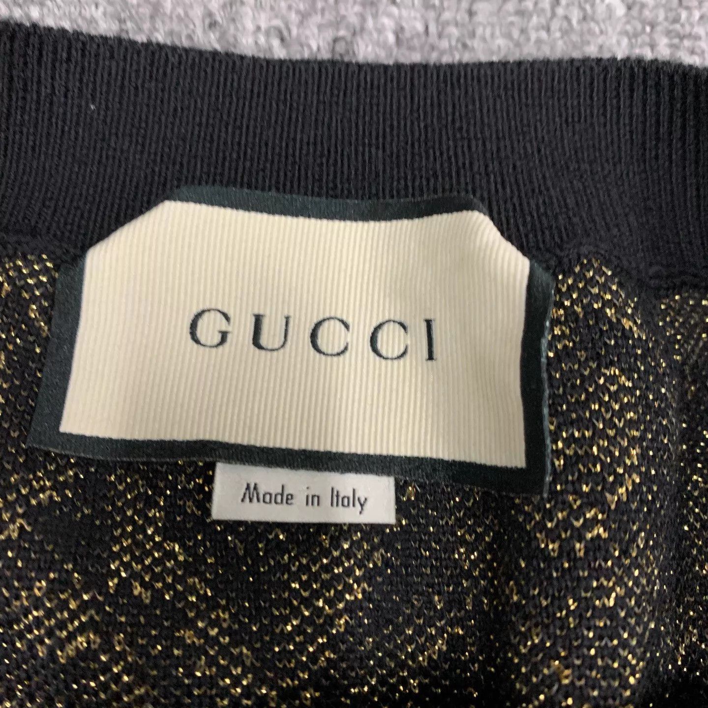 Gucci Gucci Wool Monogram Print Dress S 98New Size 26" / US 2 / IT 38 - 5 Thumbnail